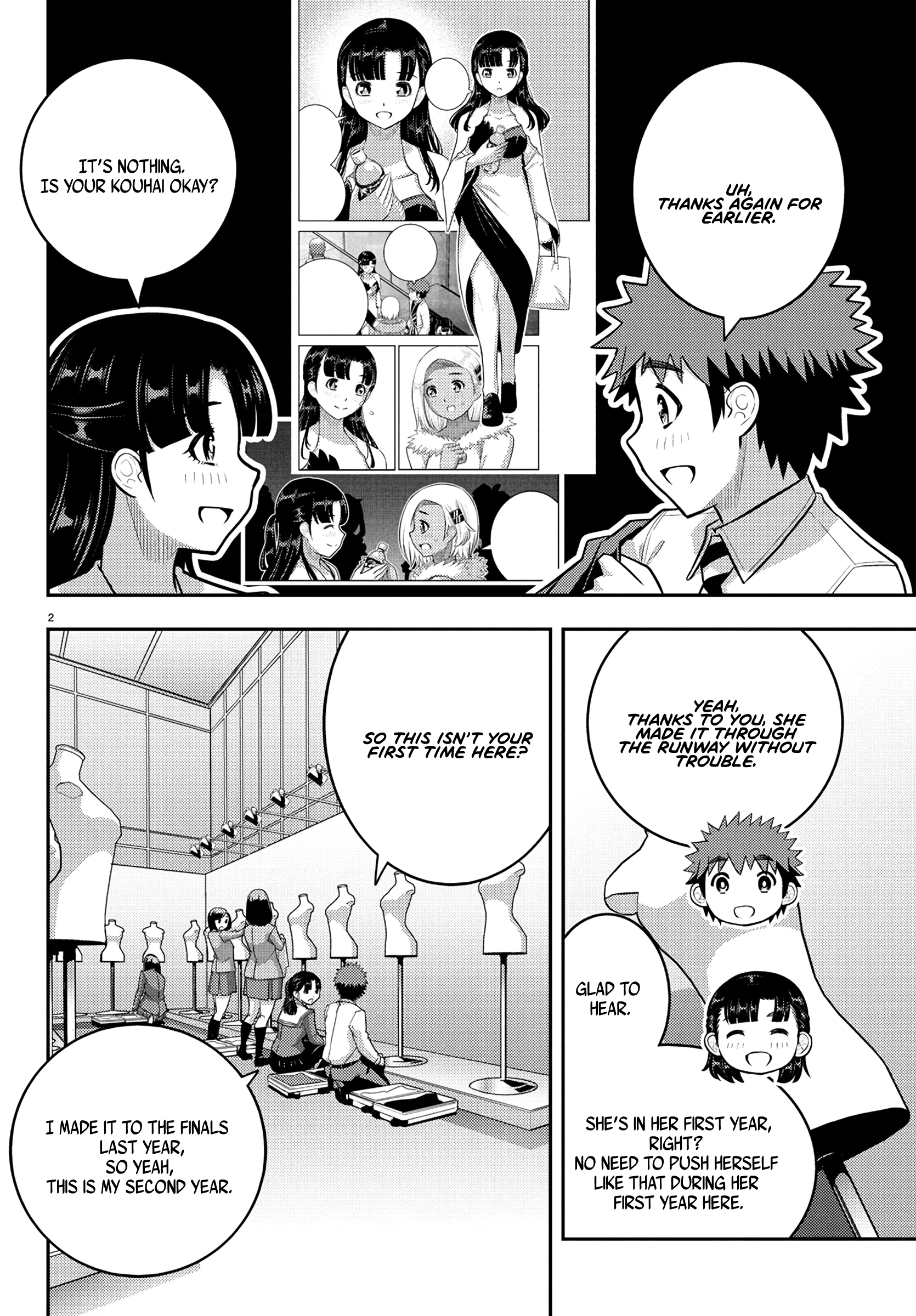 Delinquent High School Girl Kuzuhana-chan Chapter 244 page 2 - 