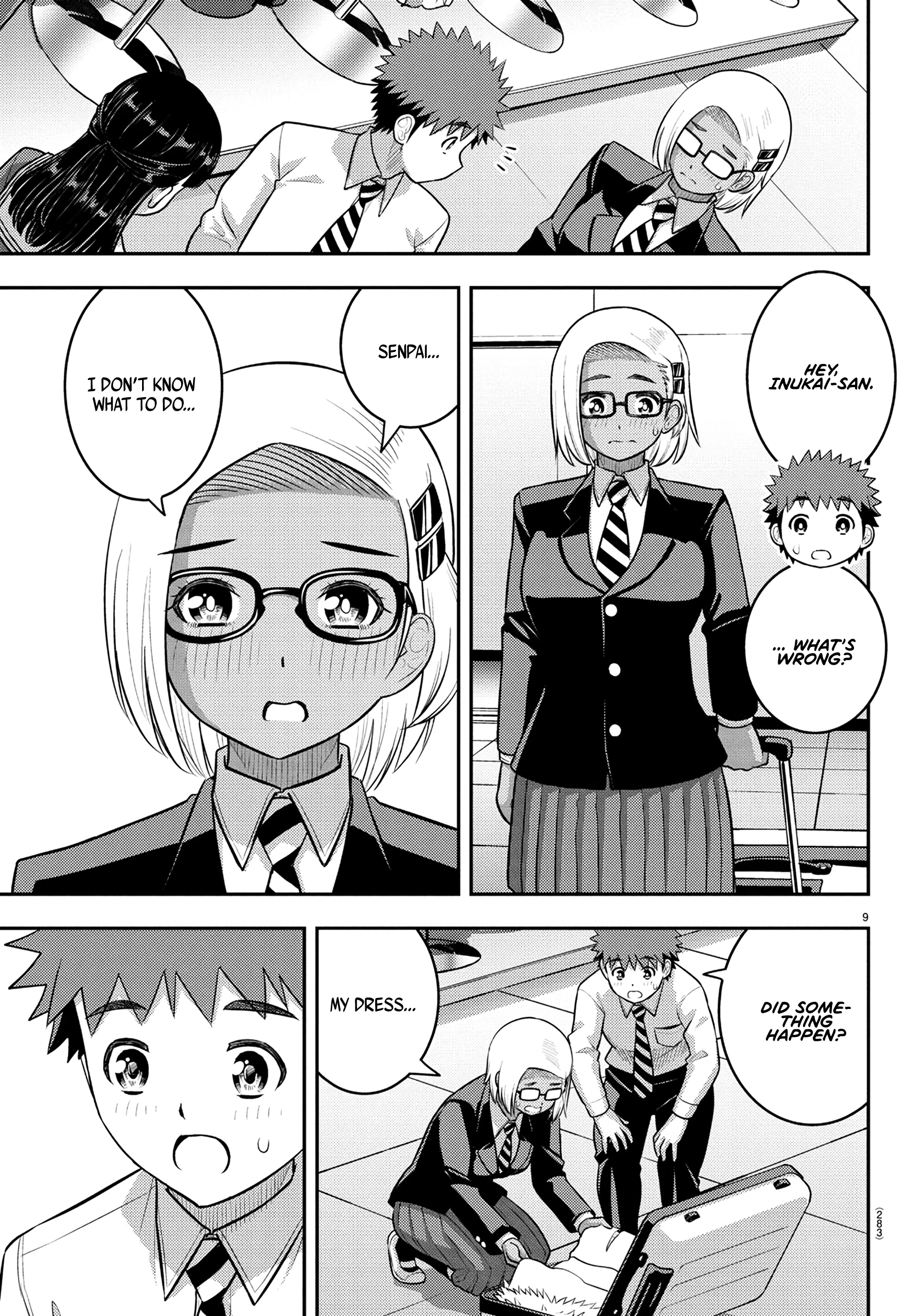 Delinquent High School Girl Kuzuhana-chan Chapter 244 page 9 - 