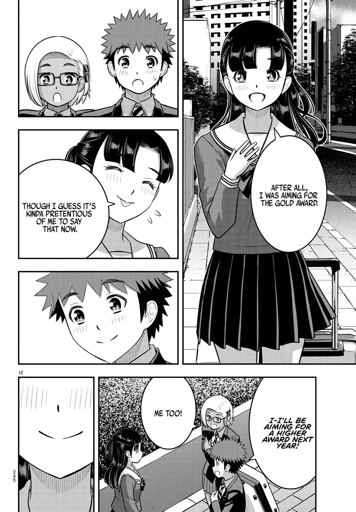 Delinquent High School Girl Kuzuhana-chan Chapter 245 page 12 - 