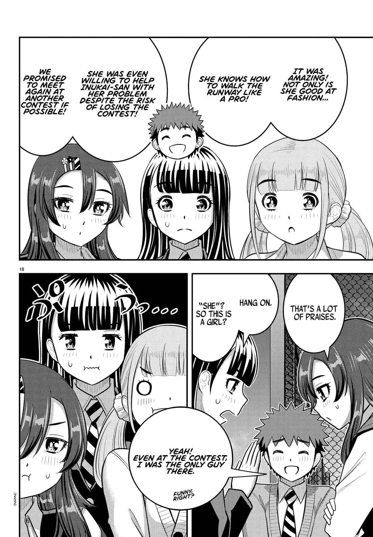 Delinquent High School Girl Kuzuhana-chan Chapter 245 page 18 - 