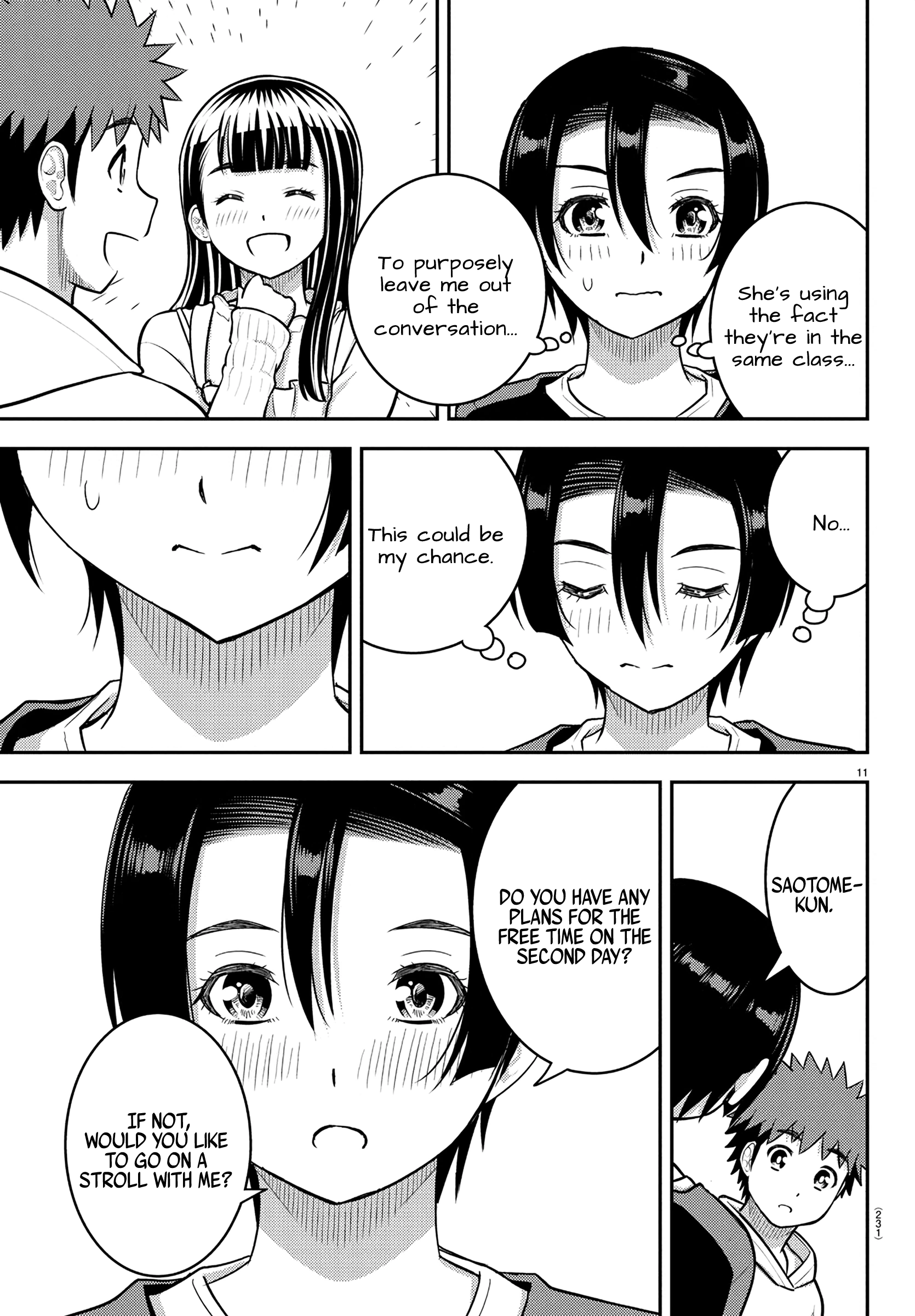 Delinquent High School Girl Kuzuhana-chan Chapter 246 page 11 - 