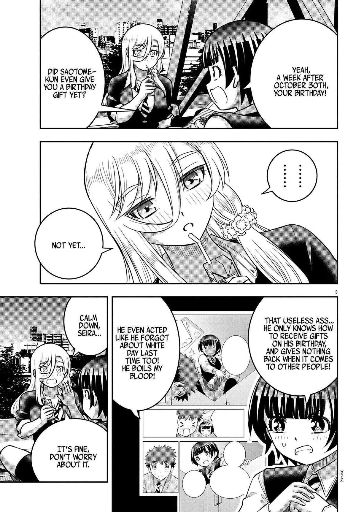 Delinquent High School Girl Kuzuhana-chan Chapter 247 page 3 - 