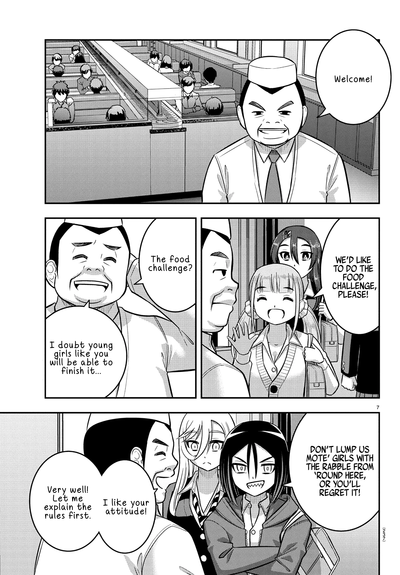 Delinquent High School Girl Kuzuhana-chan Chapter 248 page 7 - 