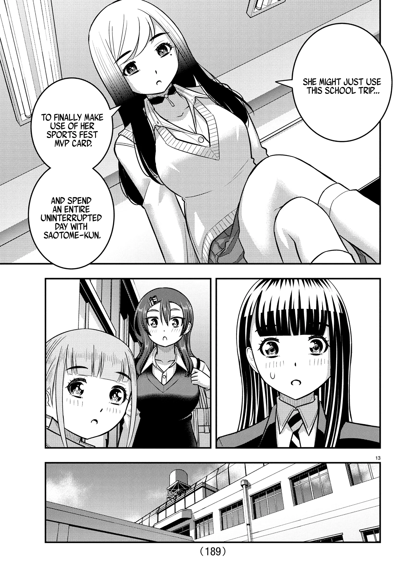 Delinquent High School Girl Kuzuhana-chan Chapter 249 page 13 - 