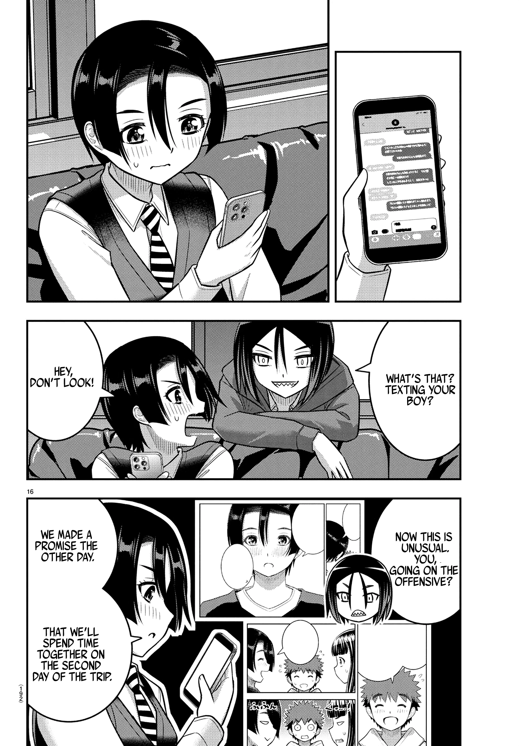 Delinquent High School Girl Kuzuhana-chan Chapter 249 page 16 - 