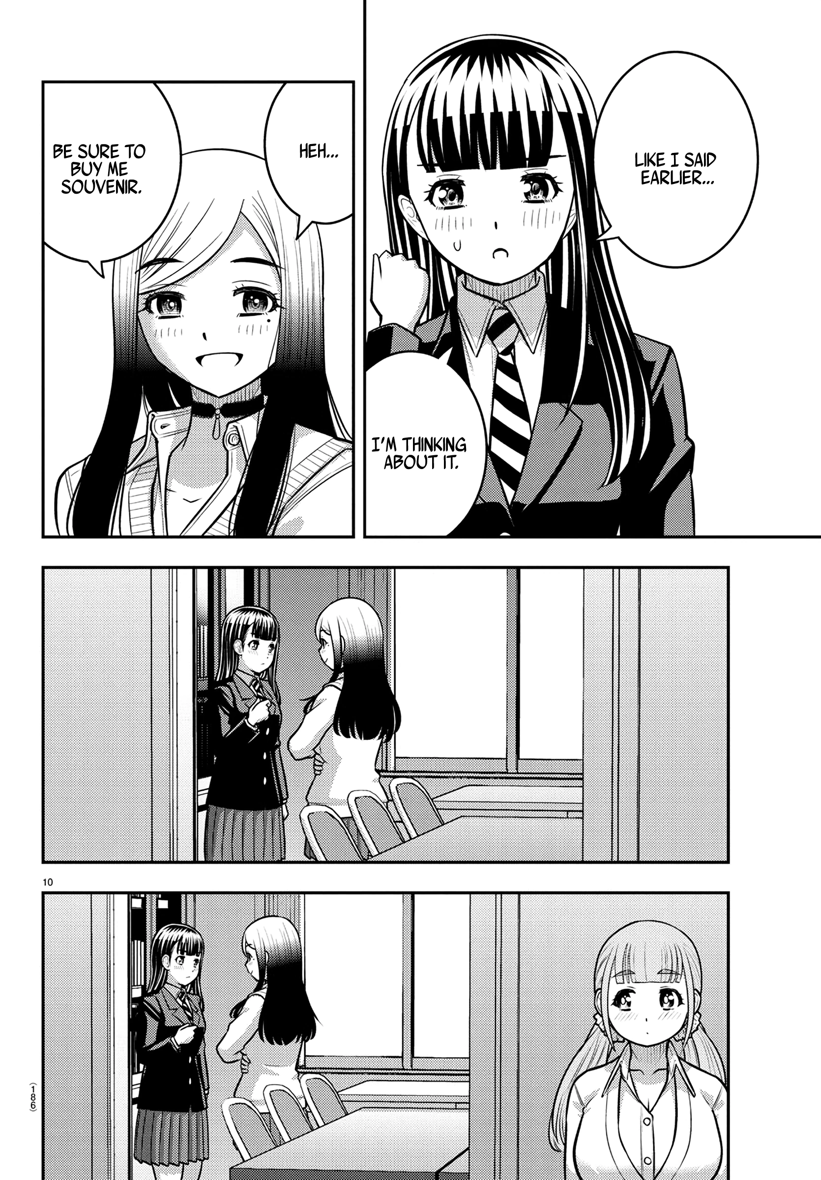 Delinquent High School Girl Kuzuhana-chan Chapter 249 page 10 - 