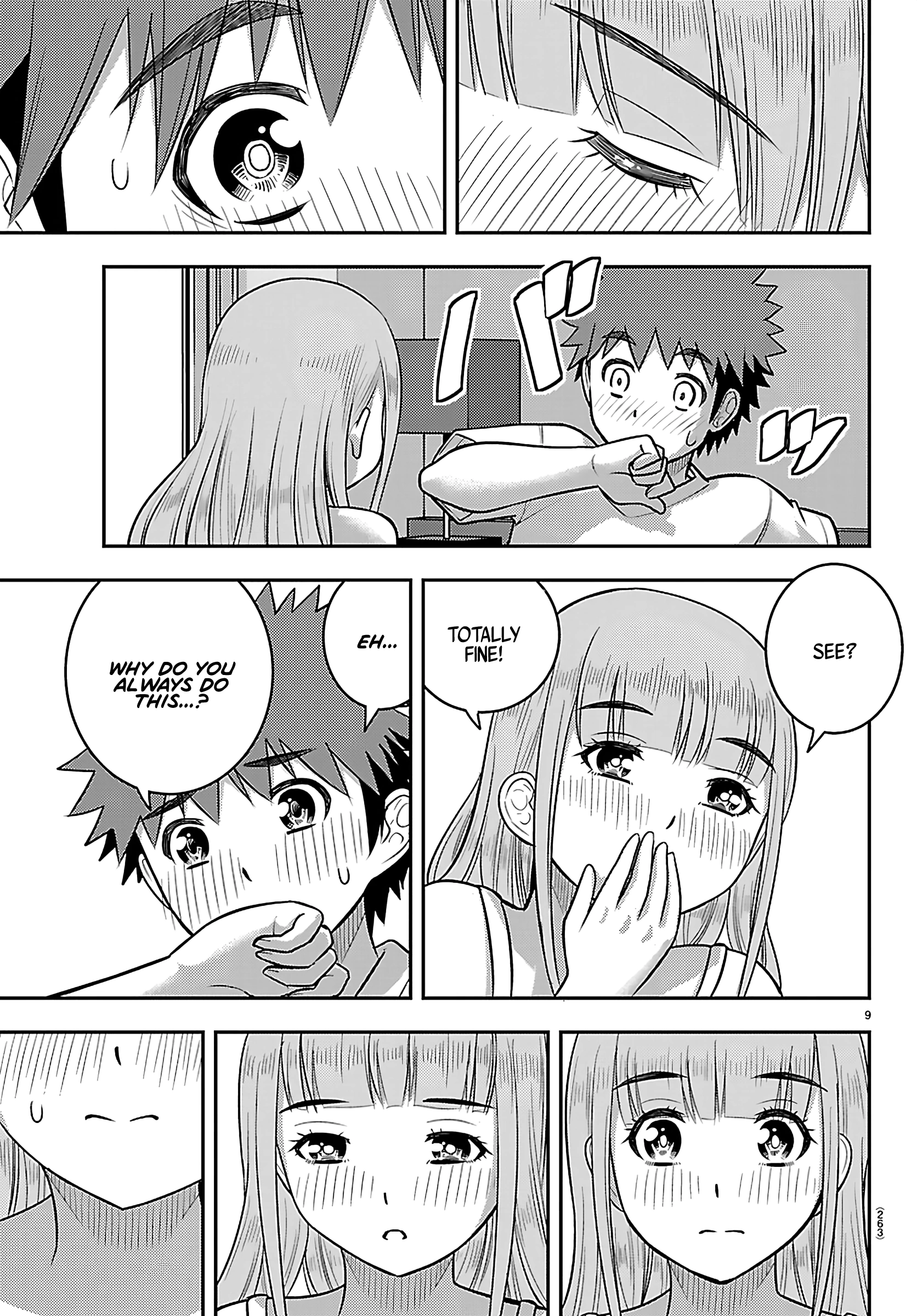Delinquent High School Girl Kuzuhana-chan Chapter 251 page 9 - 