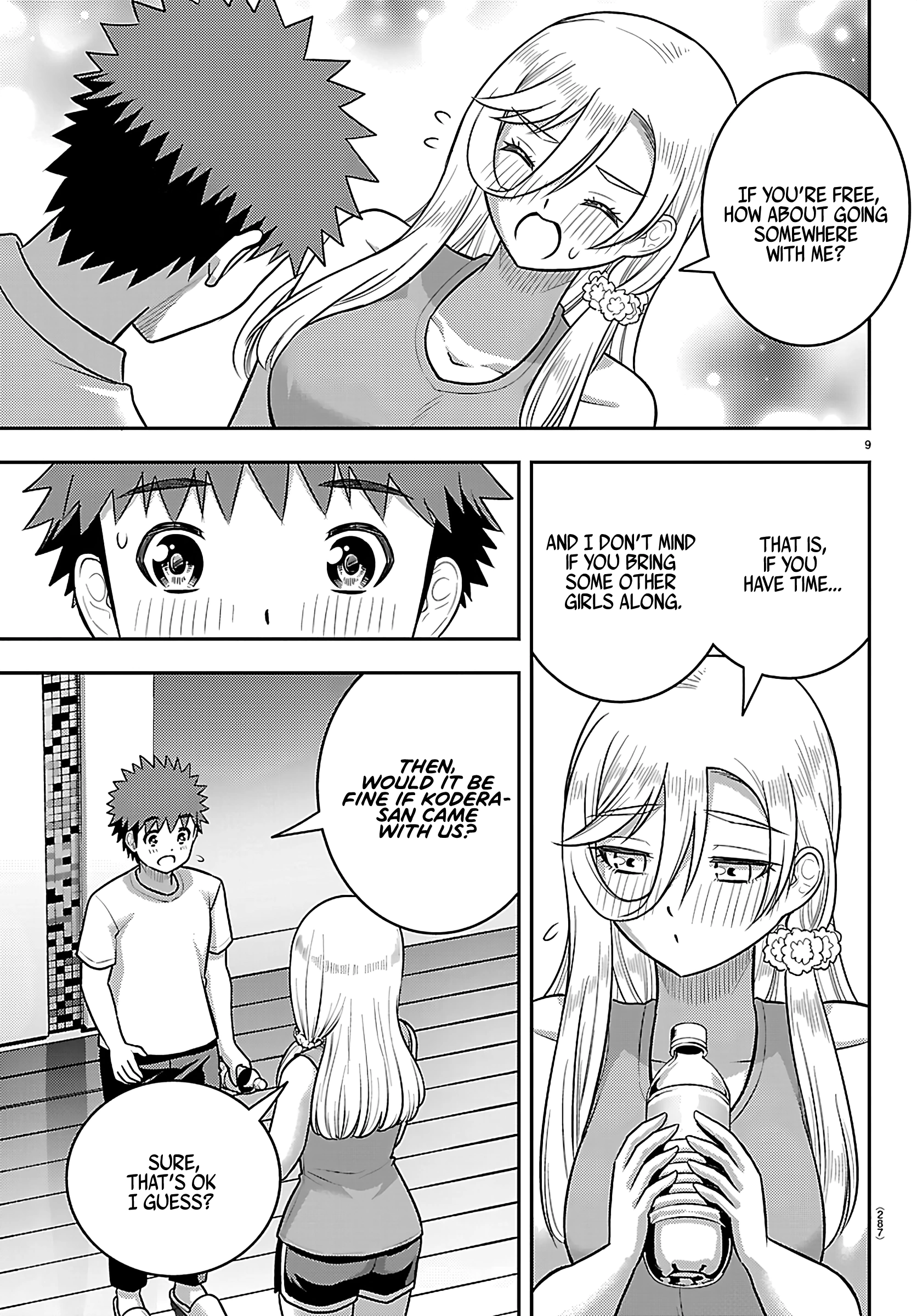 Delinquent High School Girl Kuzuhana-chan Chapter 254 page 9 - 