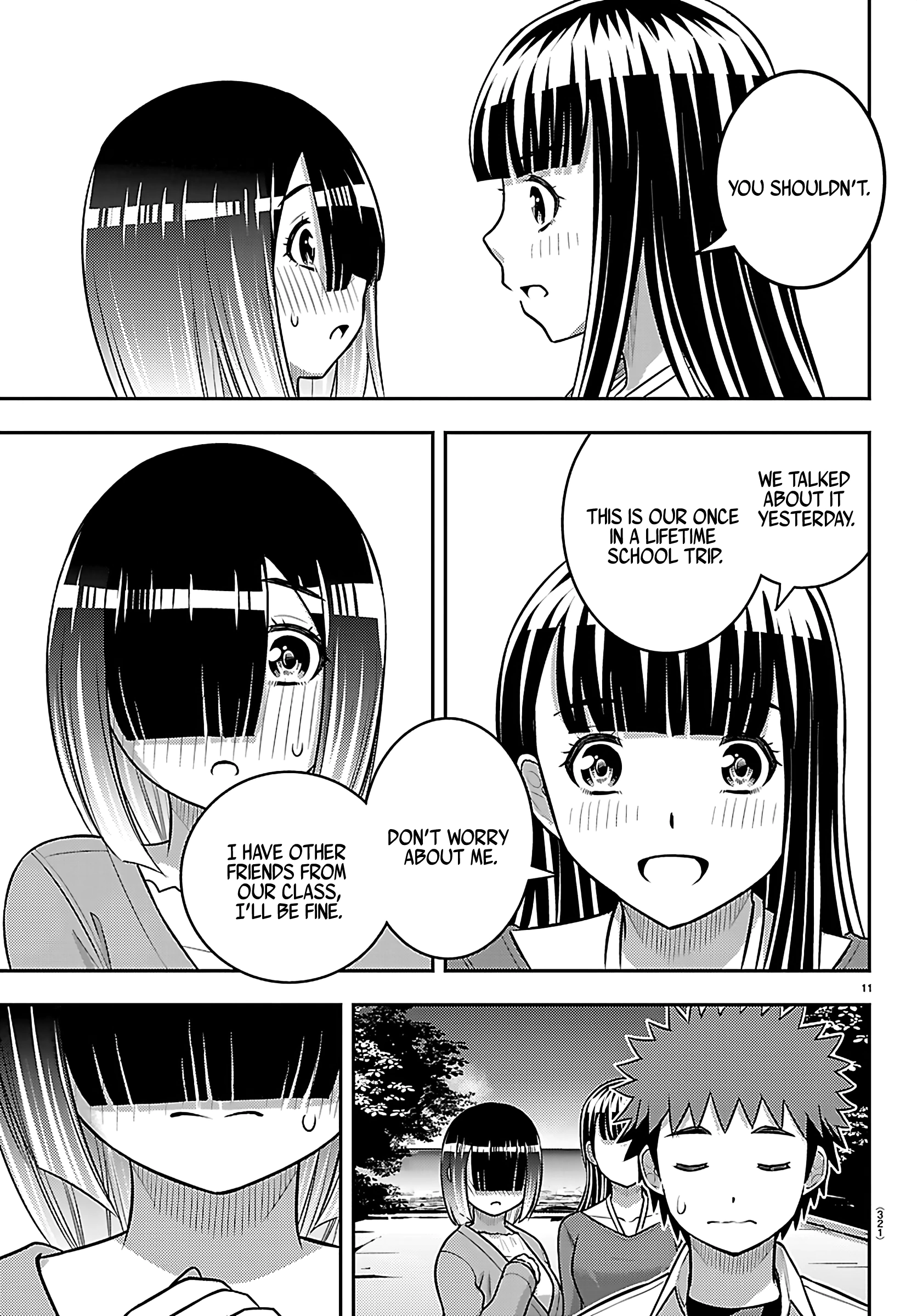 Delinquent High School Girl Kuzuhana-chan Chapter 256 page 11 - 