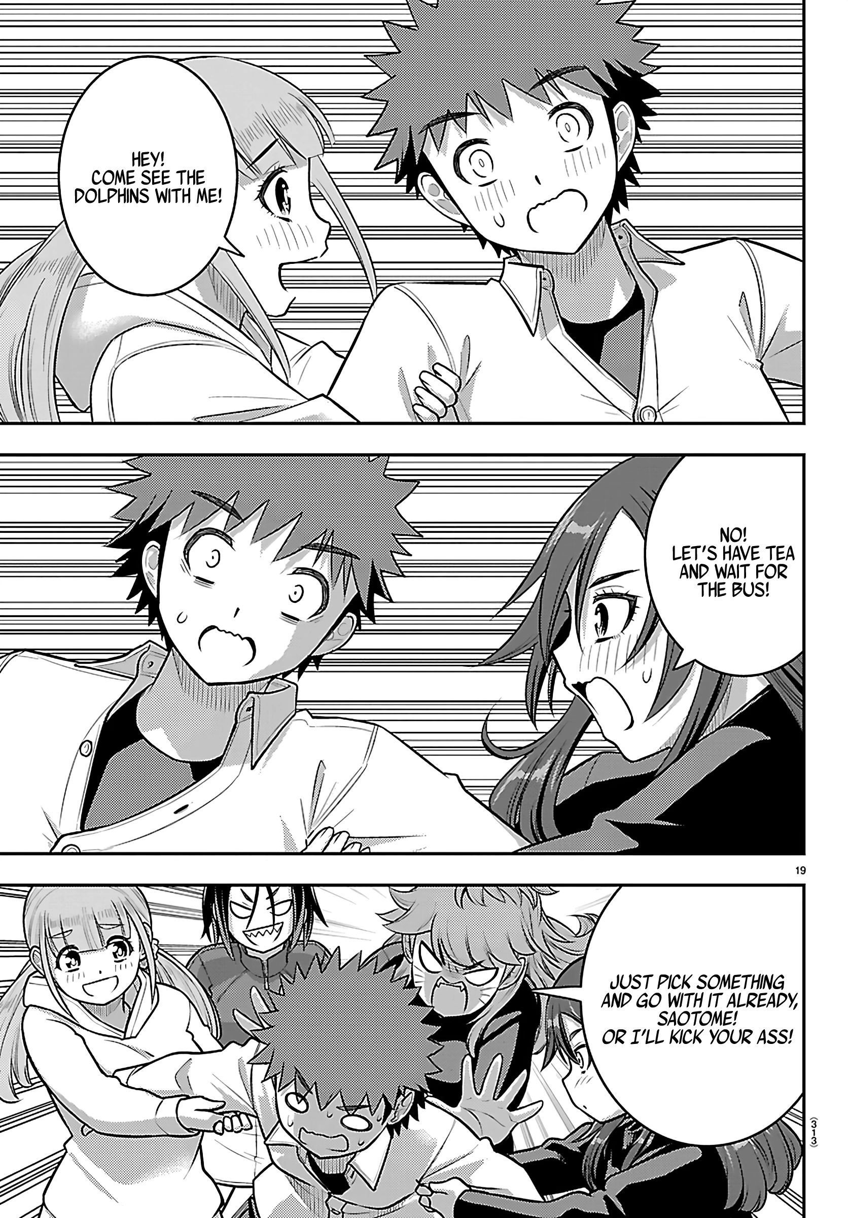Delinquent High School Girl Kuzuhana-chan Chapter 257 page 19 - 