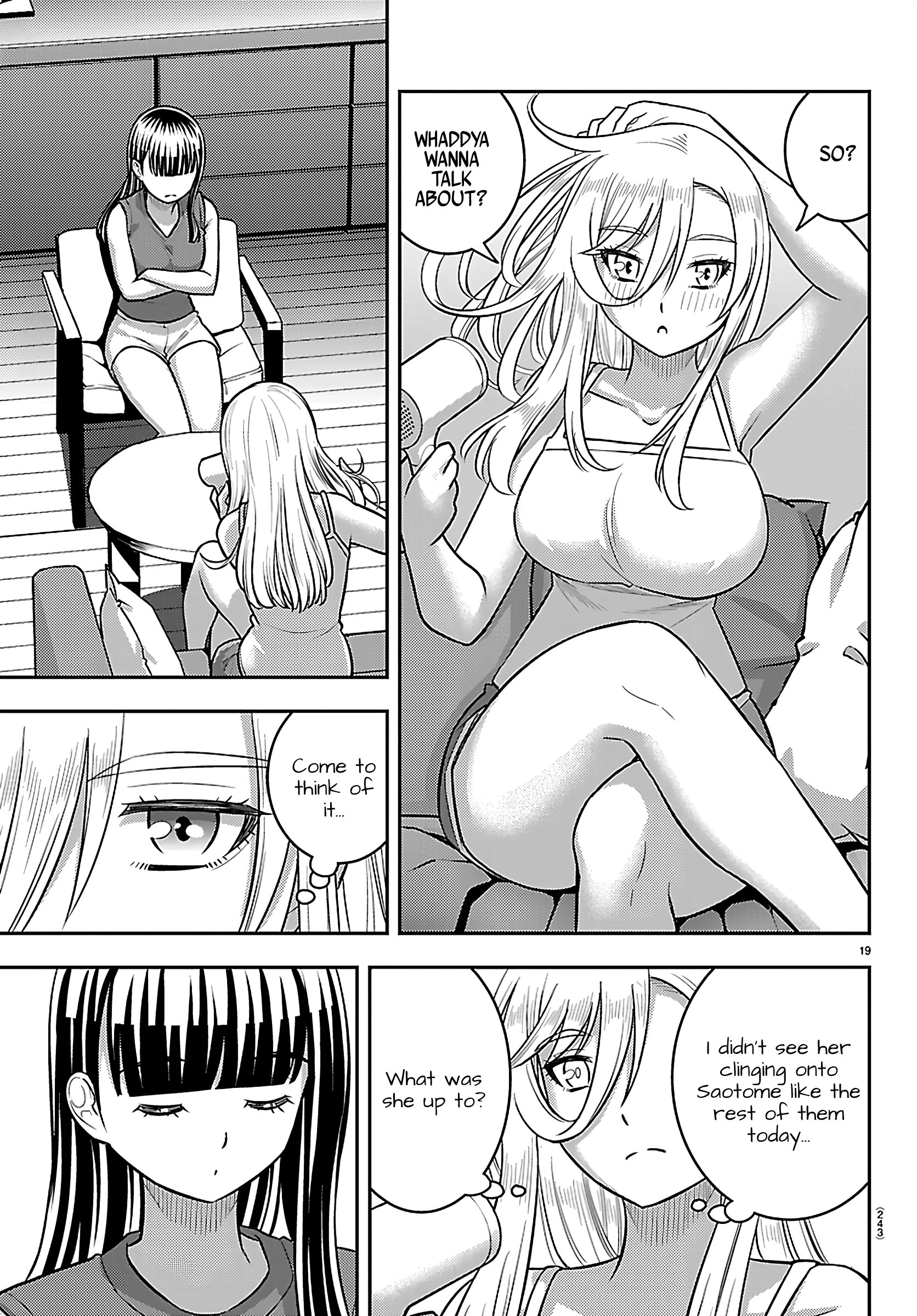 Delinquent High School Girl Kuzuhana-chan Chapter 262 page 19 - 