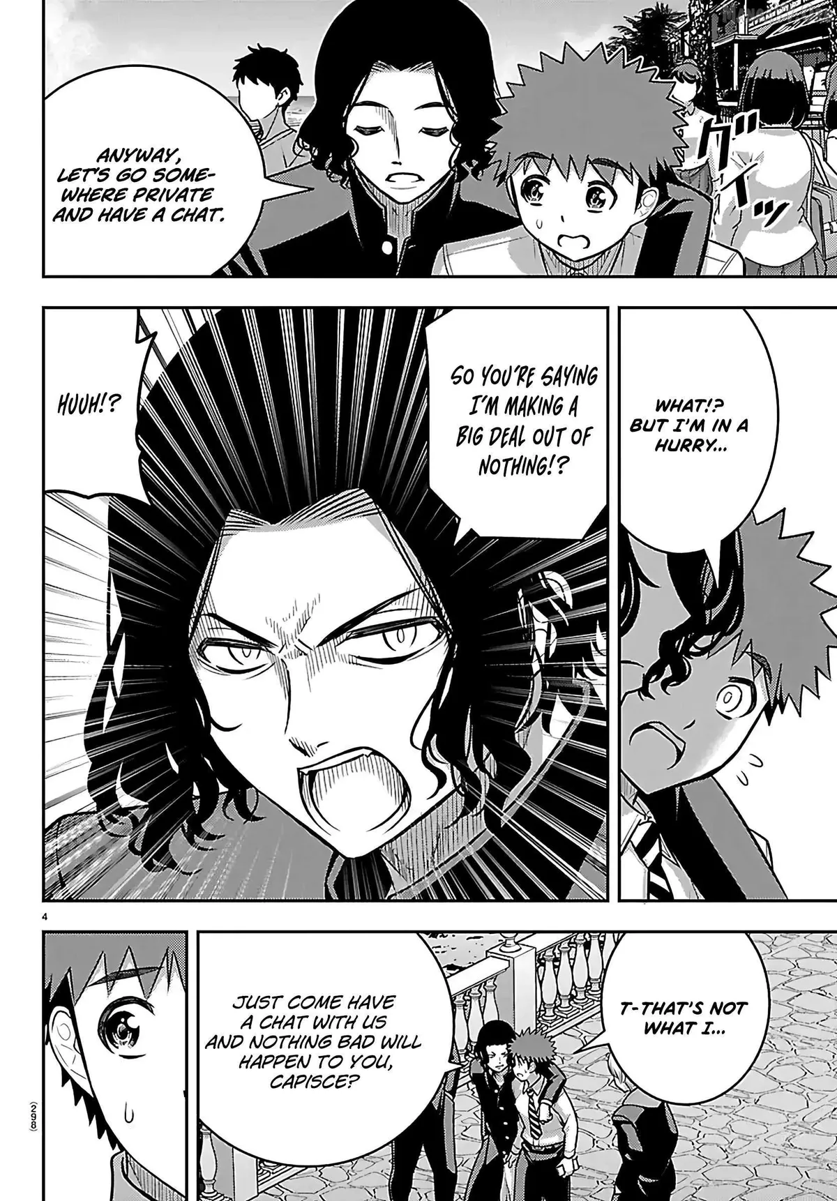 Delinquent High School Girl Kuzuhana-chan Chapter 268 page 4 - 