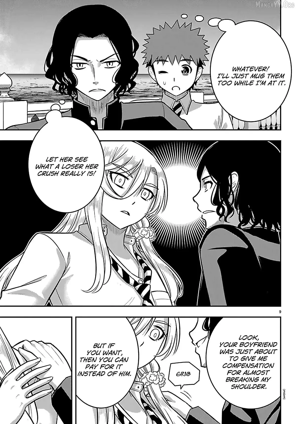 Delinquent High School Girl Kuzuhana-chan Chapter 268 page 9 - 