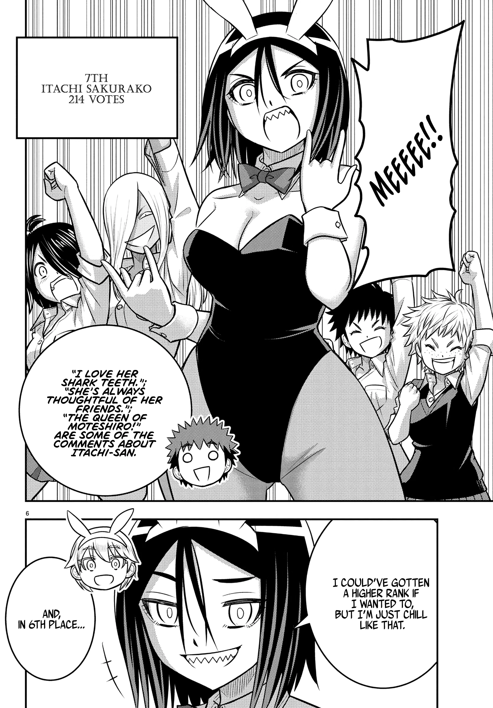 Delinquent High School Girl Kuzuhana-chan Chapter 27 page 7 - 