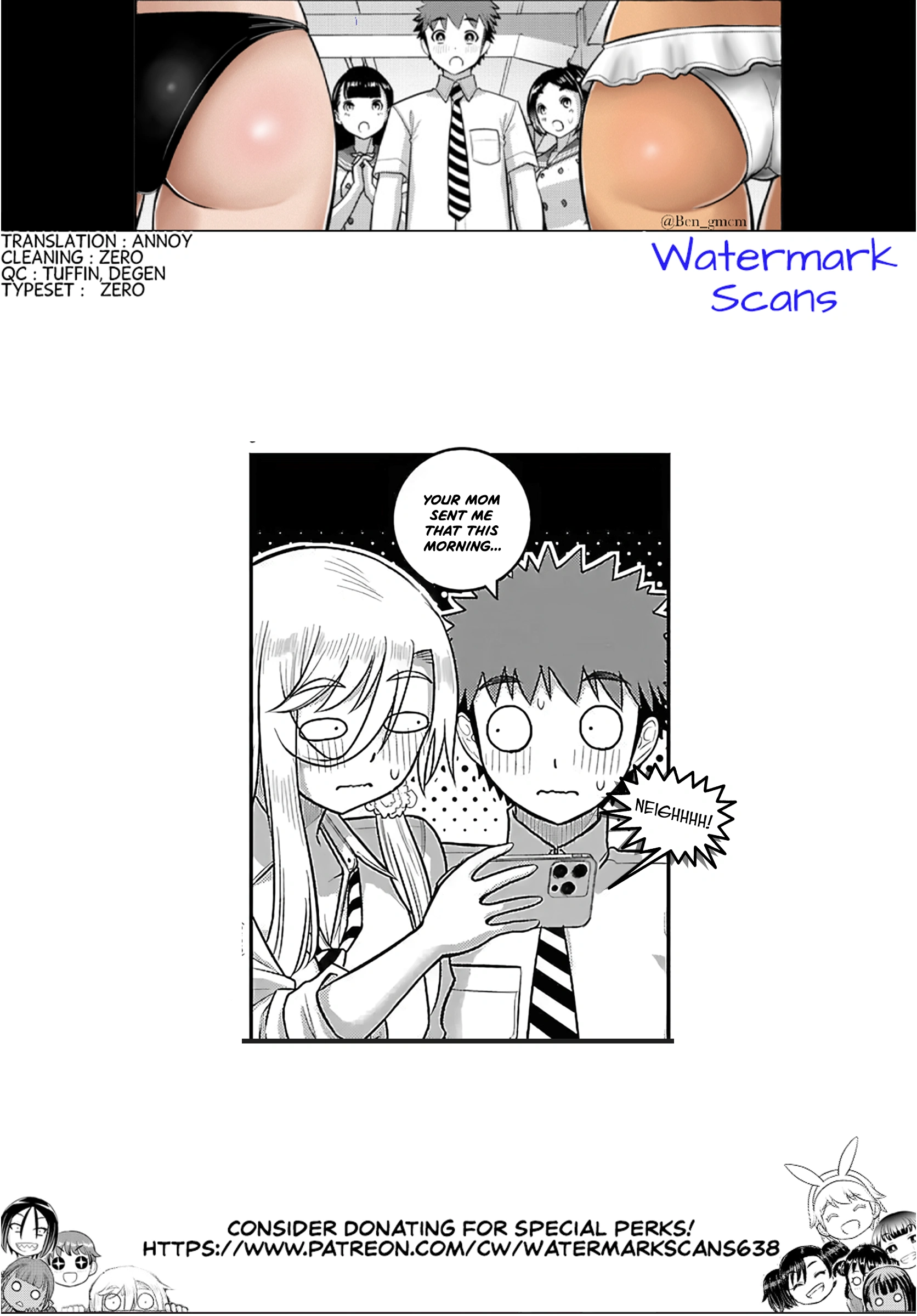 Delinquent High School Girl Kuzuhana-chan Chapter 270 page 21 - 