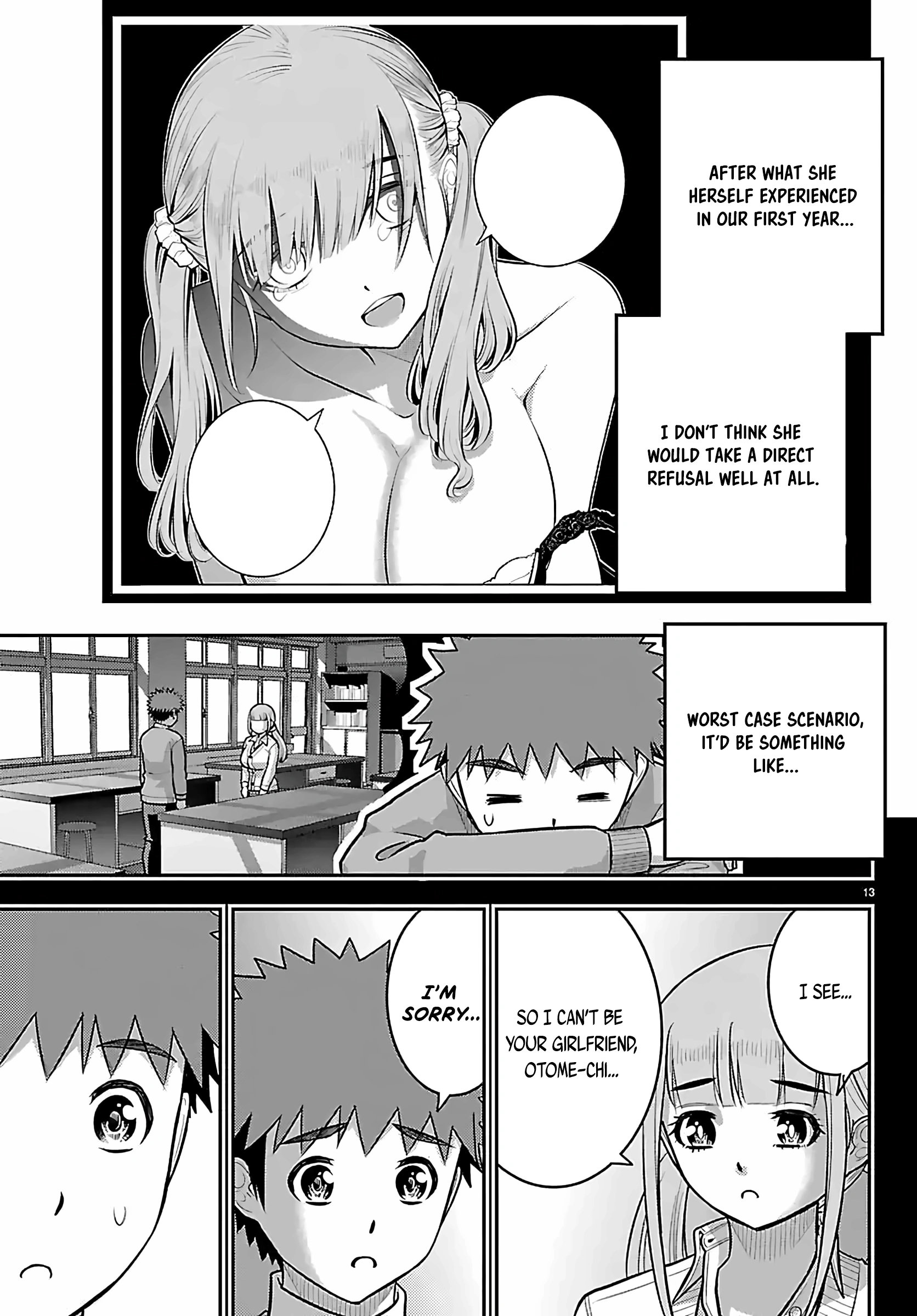 Delinquent High School Girl Kuzuhana-chan Chapter 272 page 13 - 