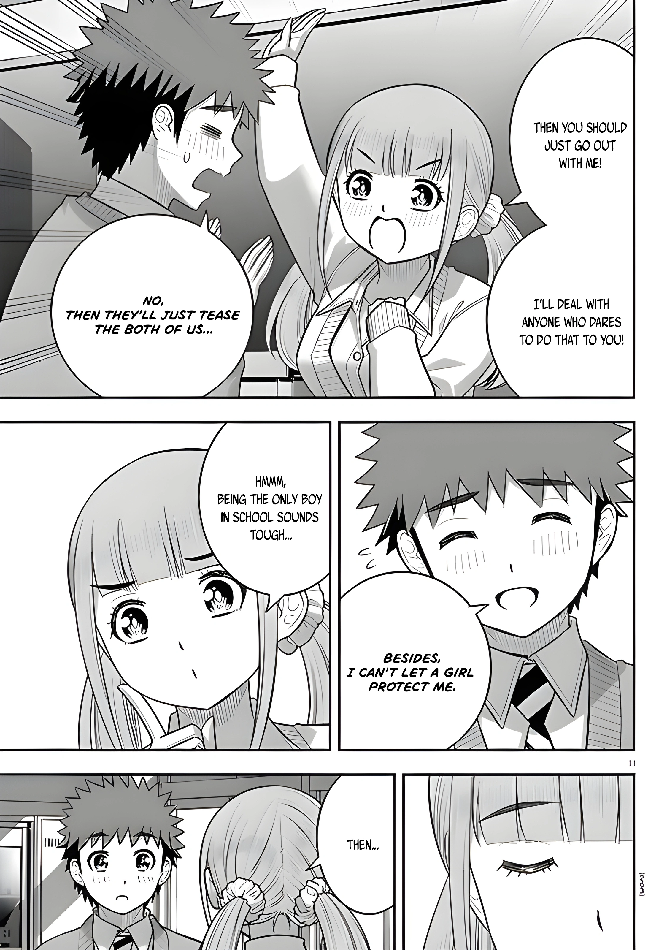 Delinquent High School Girl Kuzuhana-chan Chapter 273 page 11 - 