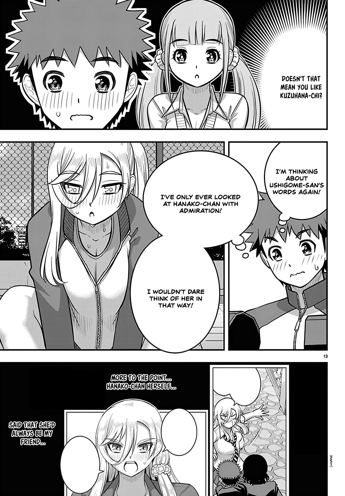 Delinquent High School Girl Kuzuhana-chan Chapter 280 page 13 - 