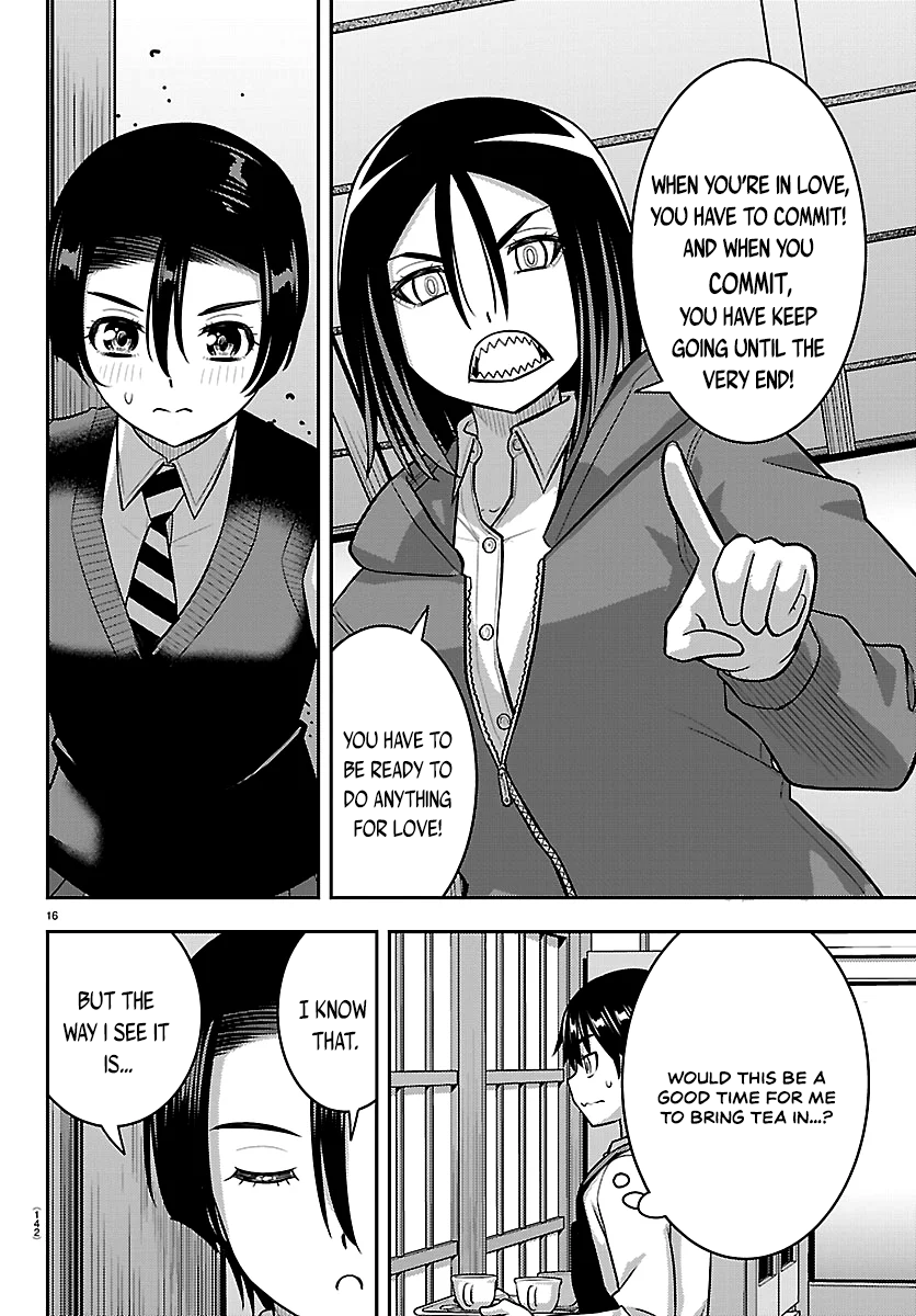 Delinquent High School Girl Kuzuhana-chan Chapter 288 page 16 - 