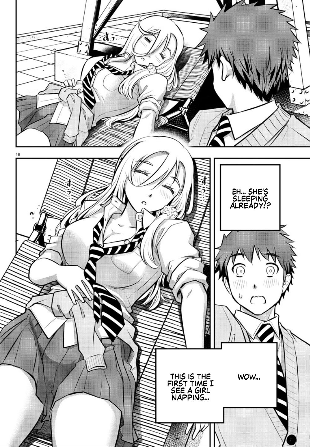 Delinquent High School Girl Kuzuhana-chan Chapter 3 page 16 - 