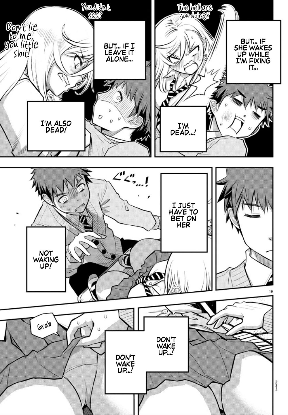 Delinquent High School Girl Kuzuhana-chan Chapter 3 page 19 - 