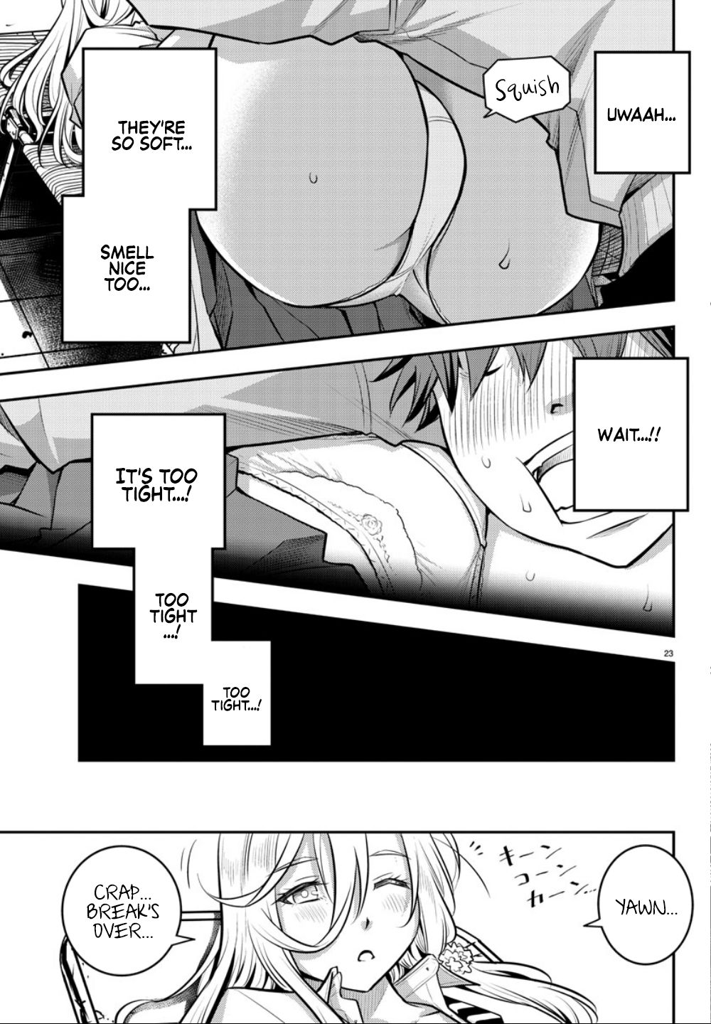Delinquent High School Girl Kuzuhana-chan Chapter 3 page 22 - 