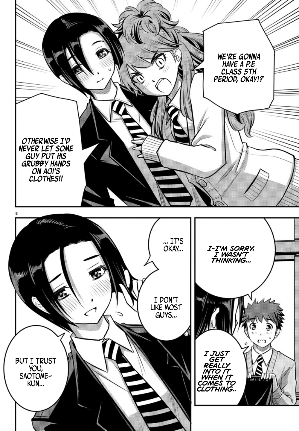 Delinquent High School Girl Kuzuhana-chan Chapter 30 page 9 - 