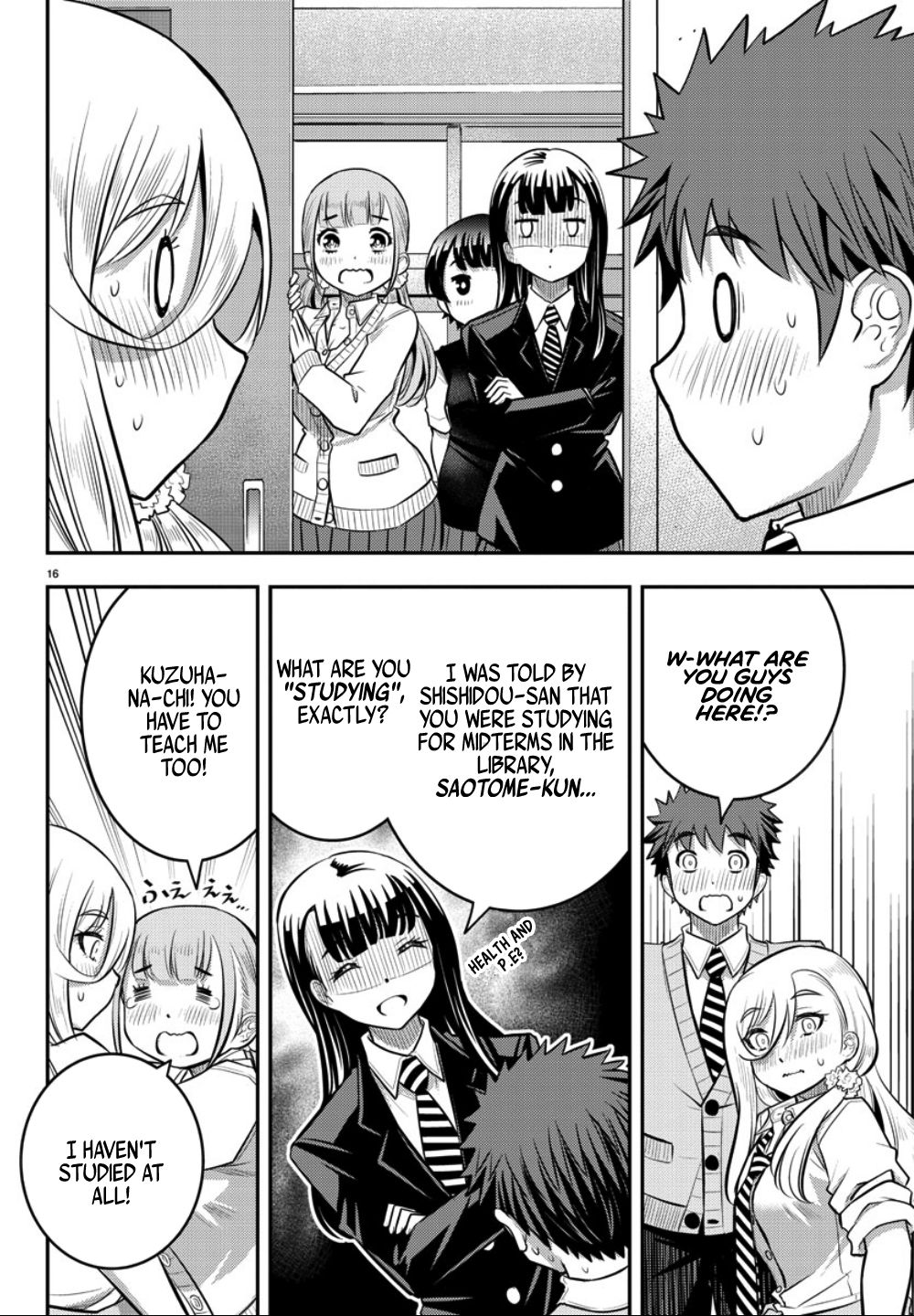 Delinquent High School Girl Kuzuhana-chan Chapter 32 page 17 - 