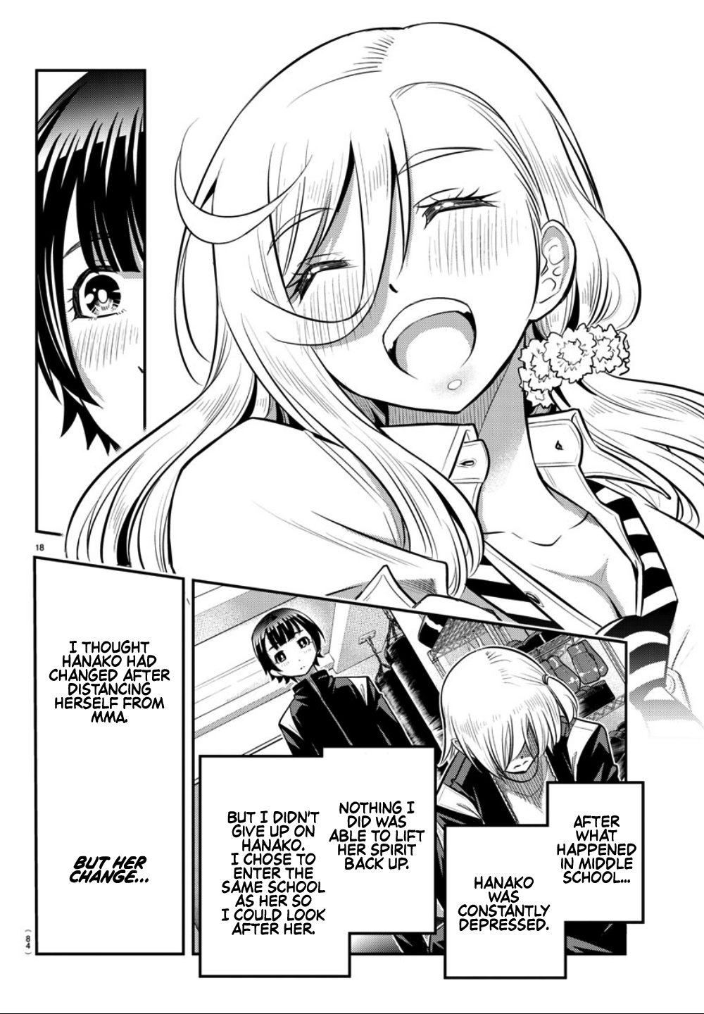 Delinquent High School Girl Kuzuhana-chan Chapter 32 page 19 - 
