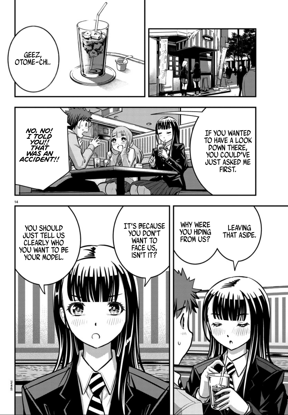 Delinquent High School Girl Kuzuhana-chan Chapter 33 page 15 - 