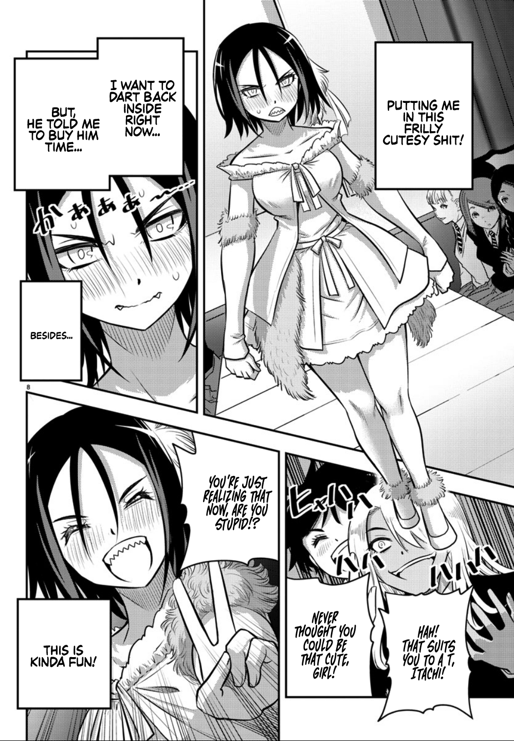 Delinquent High School Girl Kuzuhana-chan Chapter 37 page 10 - 