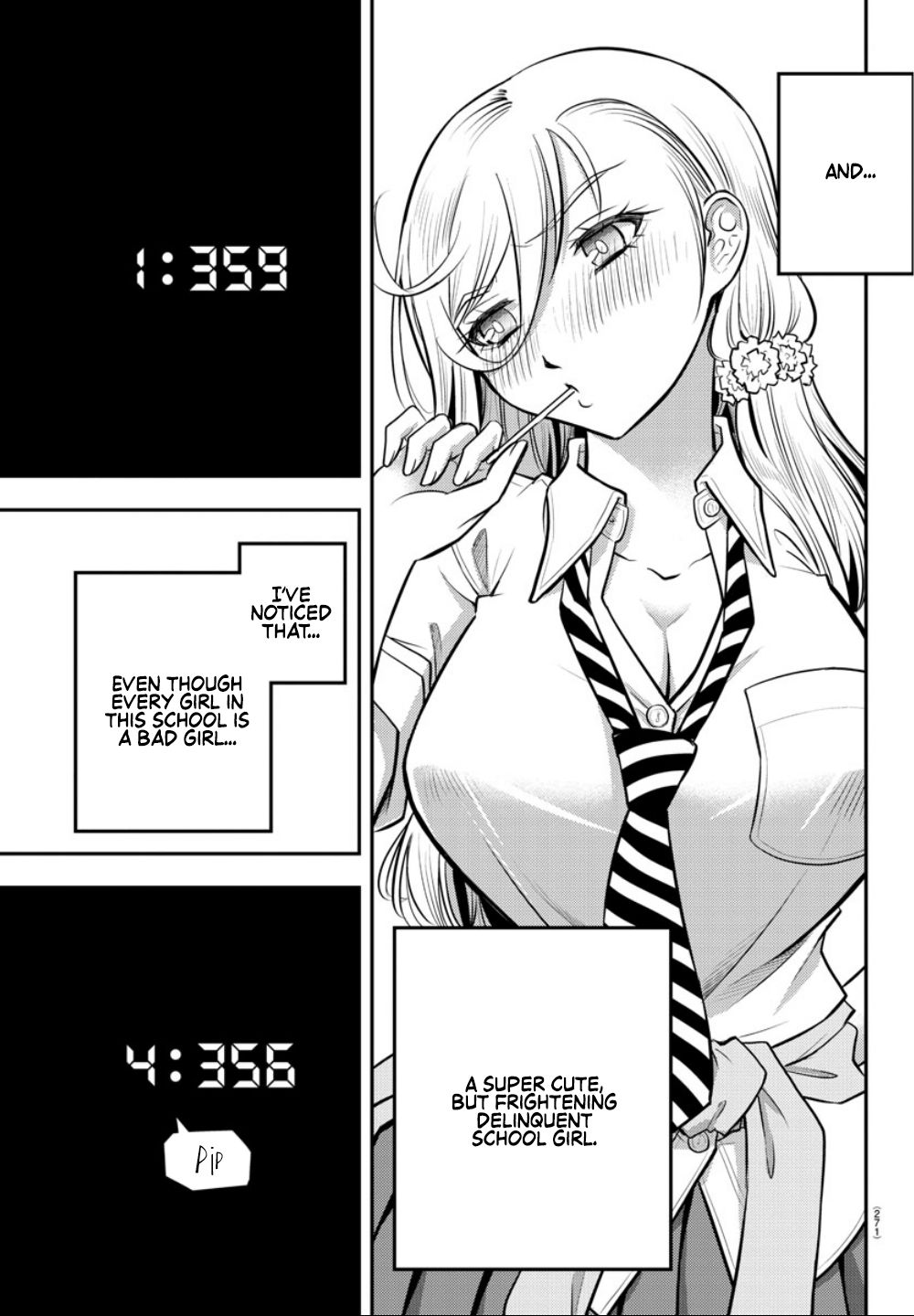 Delinquent High School Girl Kuzuhana-chan Chapter 7 page 19 - 