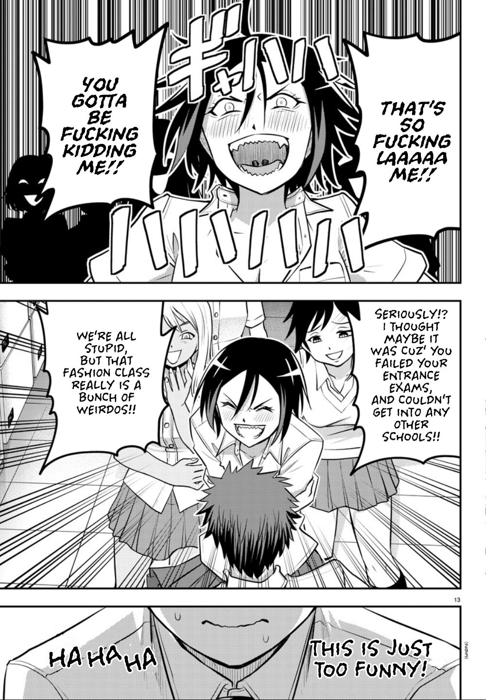 Delinquent High School Girl Kuzuhana-chan Chapter 9 page 14 - 