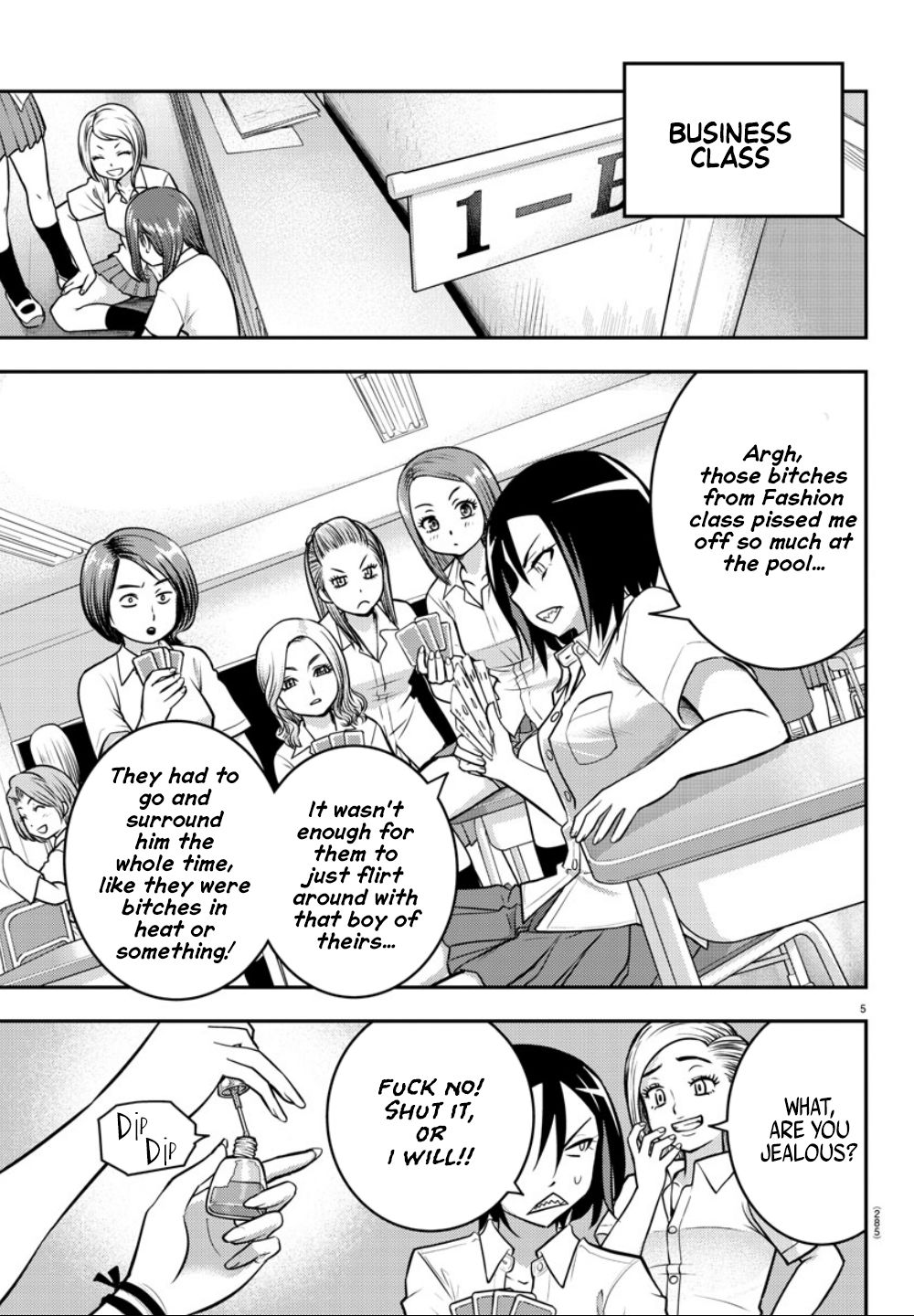 Delinquent High School Girl Kuzuhana-chan Chapter 9 page 6 - 