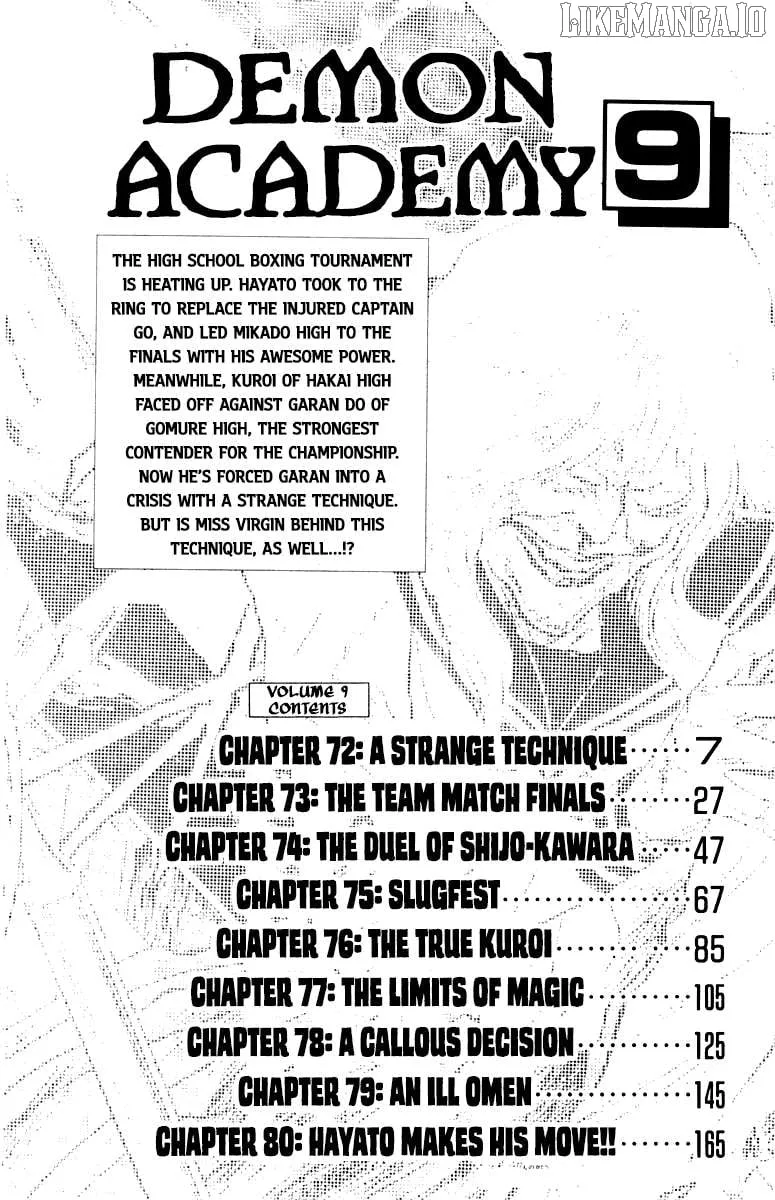 Demon Academy Chapter 72 page 6 - 
