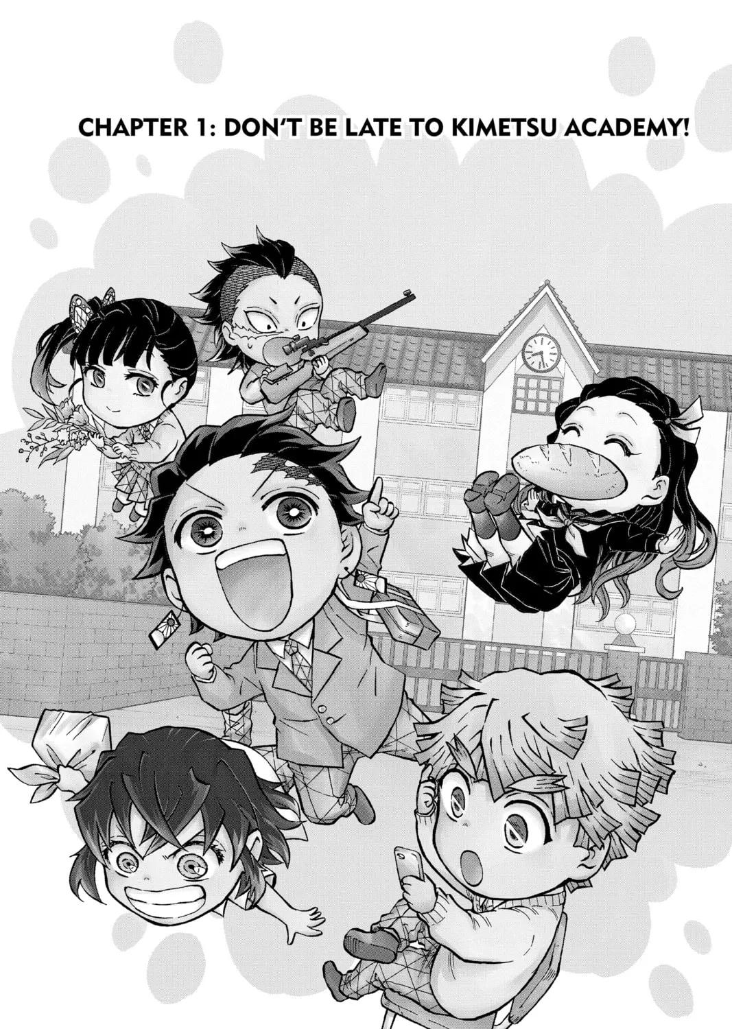 Demon Slayer: Kimetsu Academy Chapter 1 page 1 - 