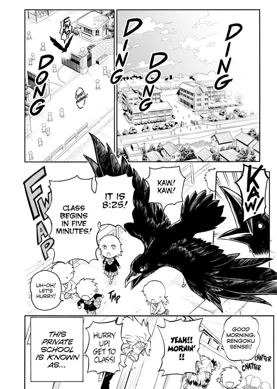 Demon Slayer: Kimetsu Academy Chapter 1 page 3 - 