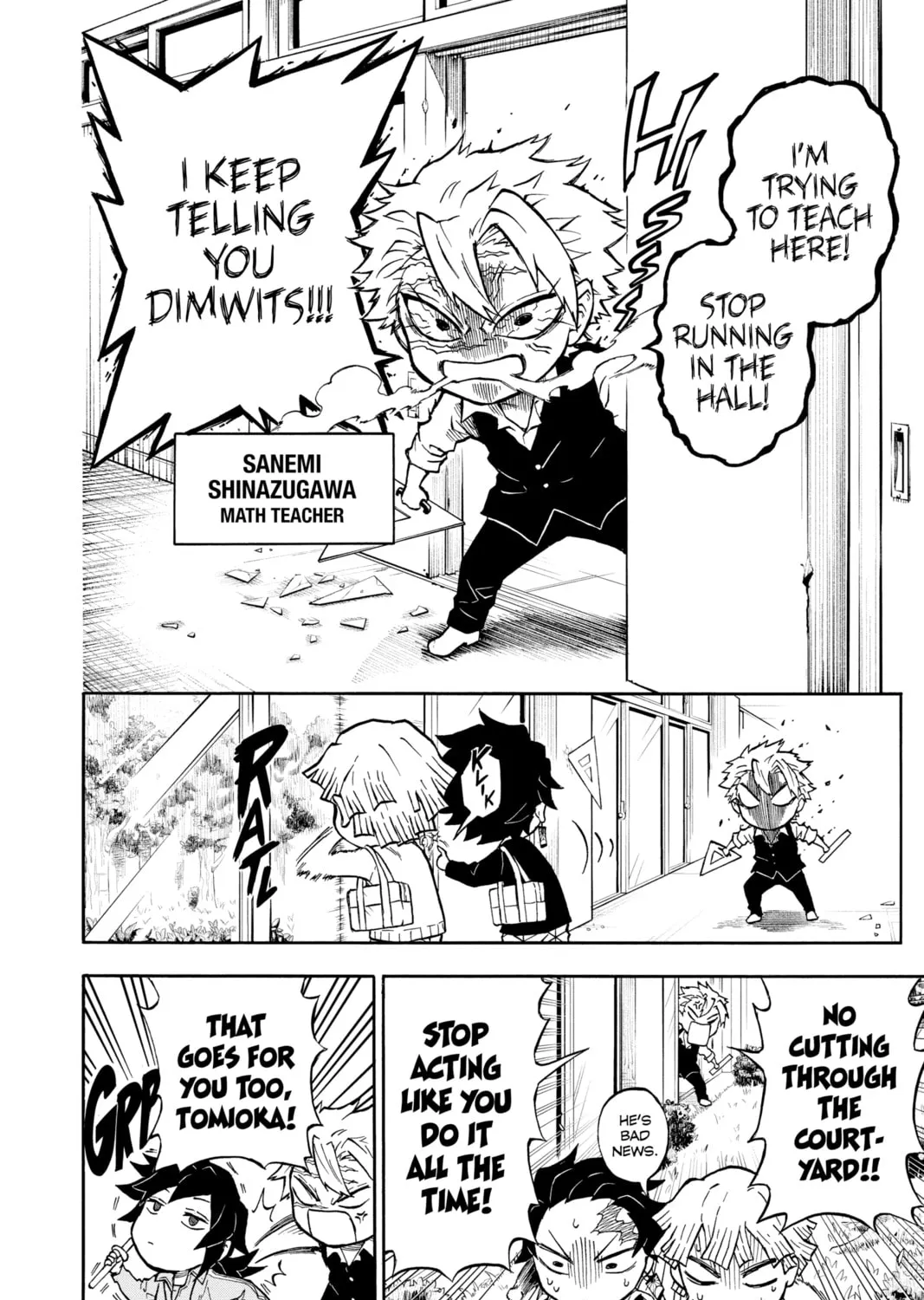 Demon Slayer: Kimetsu Academy Chapter 1 page 27 - 