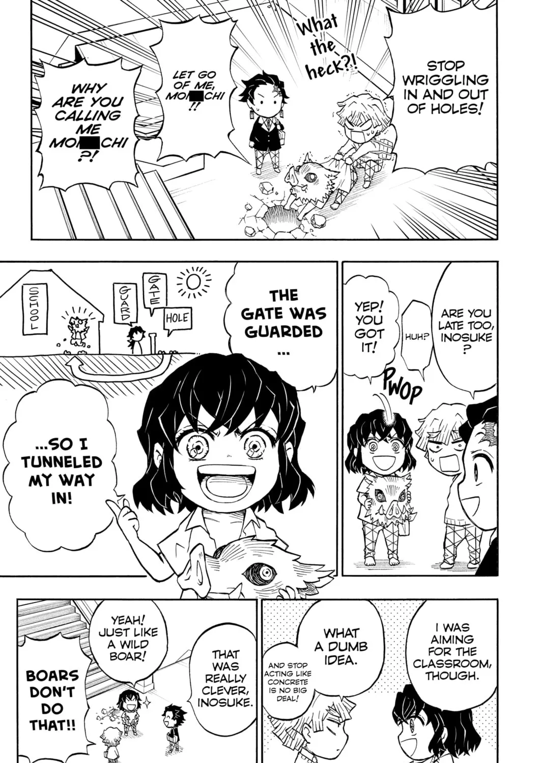 Demon Slayer: Kimetsu Academy Chapter 1 page 33 - 