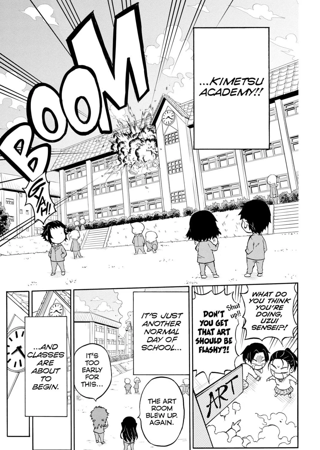 Demon Slayer: Kimetsu Academy Chapter 1 page 5 - 