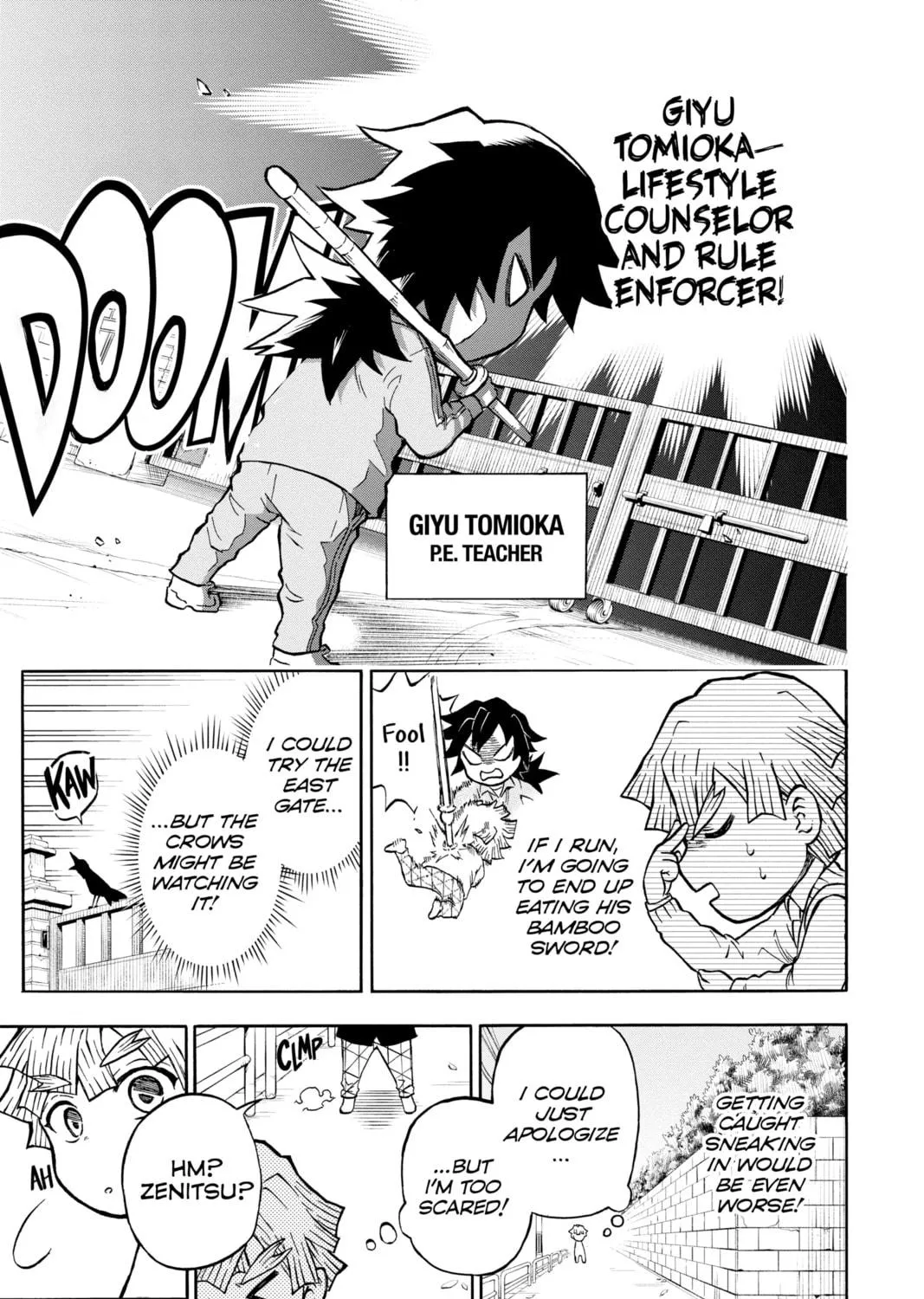 Demon Slayer: Kimetsu Academy Chapter 1 page 9 - 
