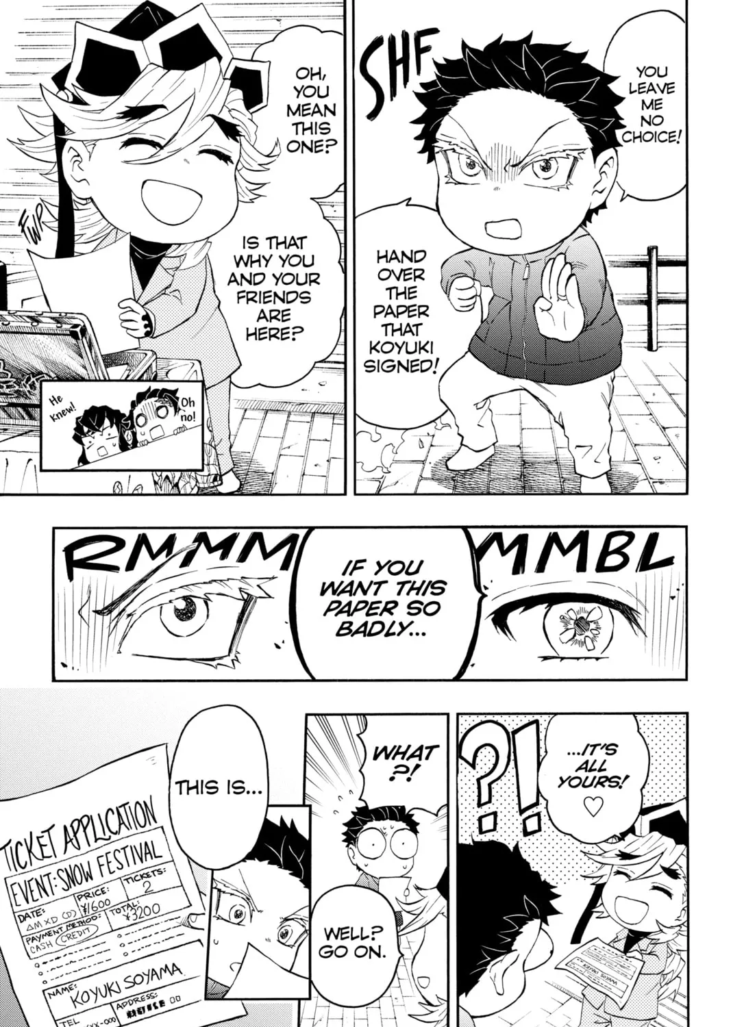 Demon Slayer: Kimetsu Academy Chapter 14 page 57 - 