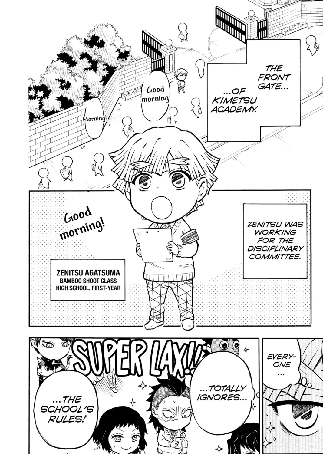Demon Slayer: Kimetsu Academy Chapter 2 page 3 - 