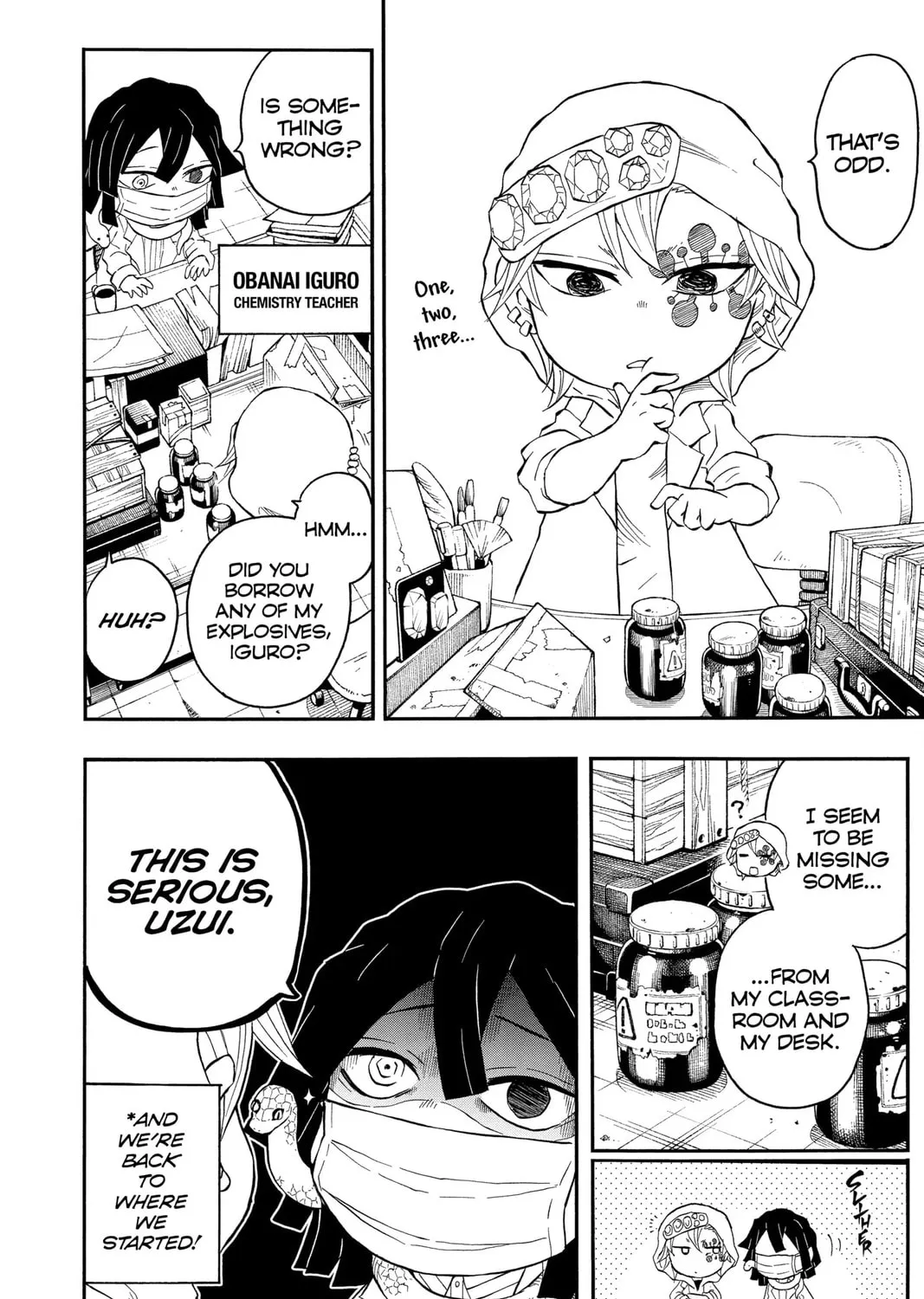 Demon Slayer: Kimetsu Academy Chapter 23 page 31 - 