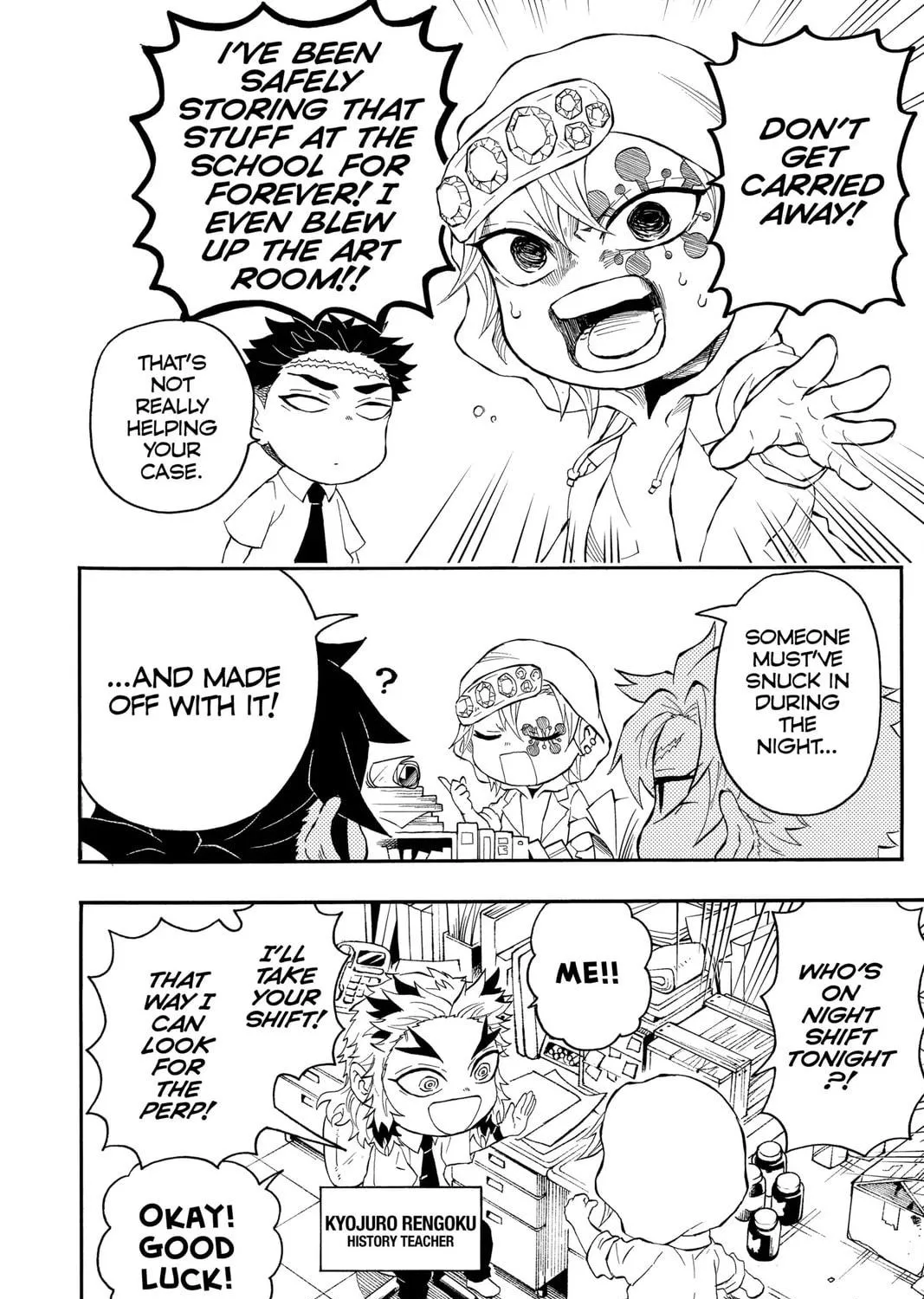 Demon Slayer: Kimetsu Academy Chapter 23 page 35 - 