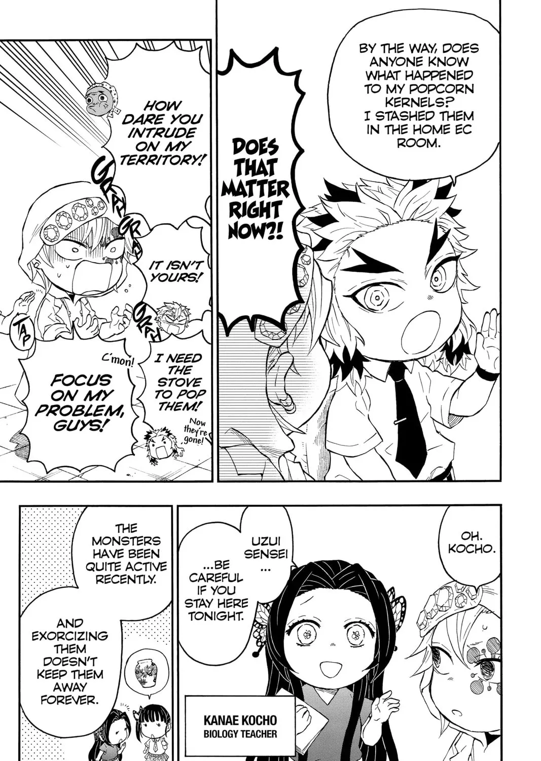 Demon Slayer: Kimetsu Academy Chapter 23 page 37 - 
