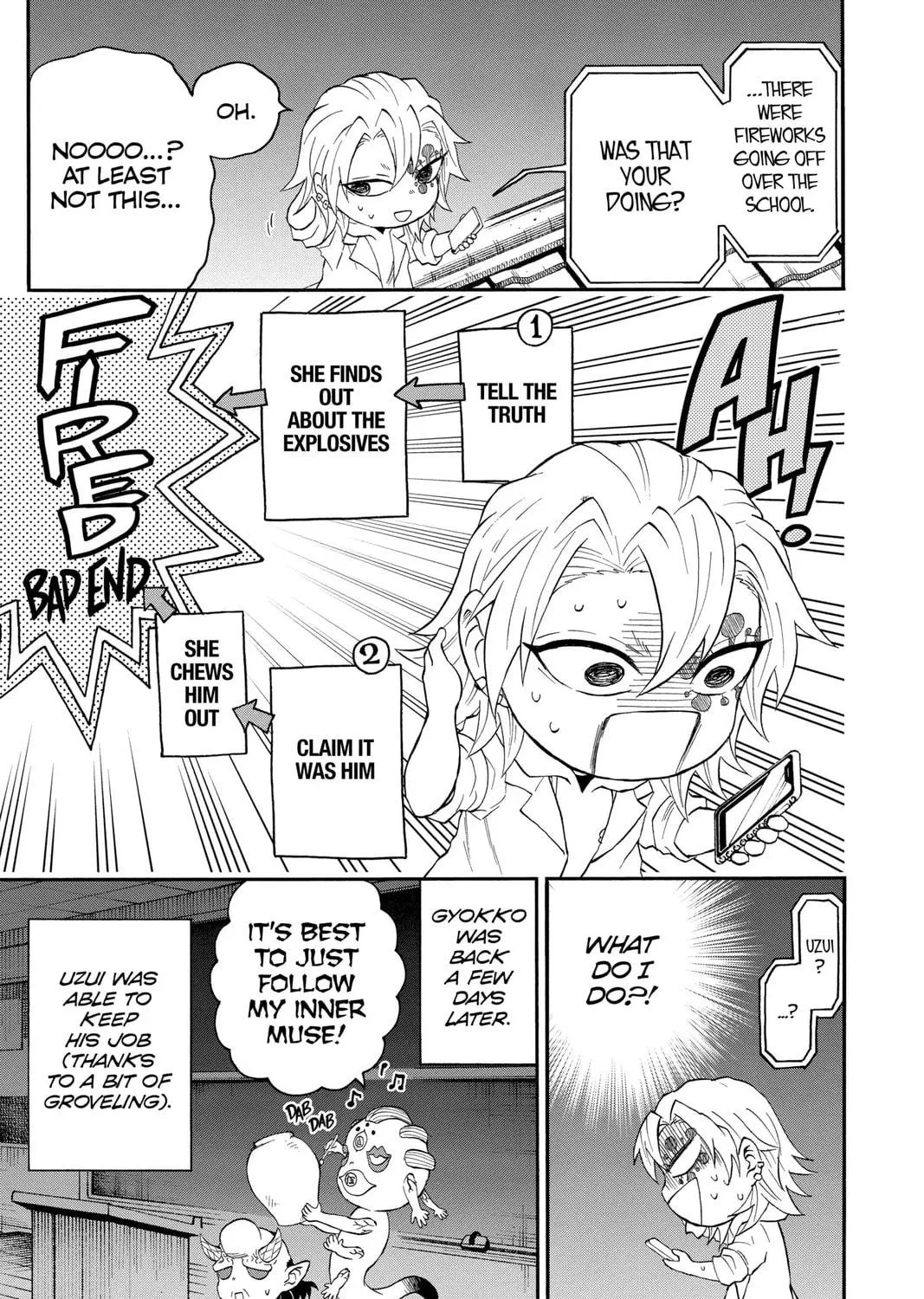 Demon Slayer: Kimetsu Academy Chapter 23 page 58 - 