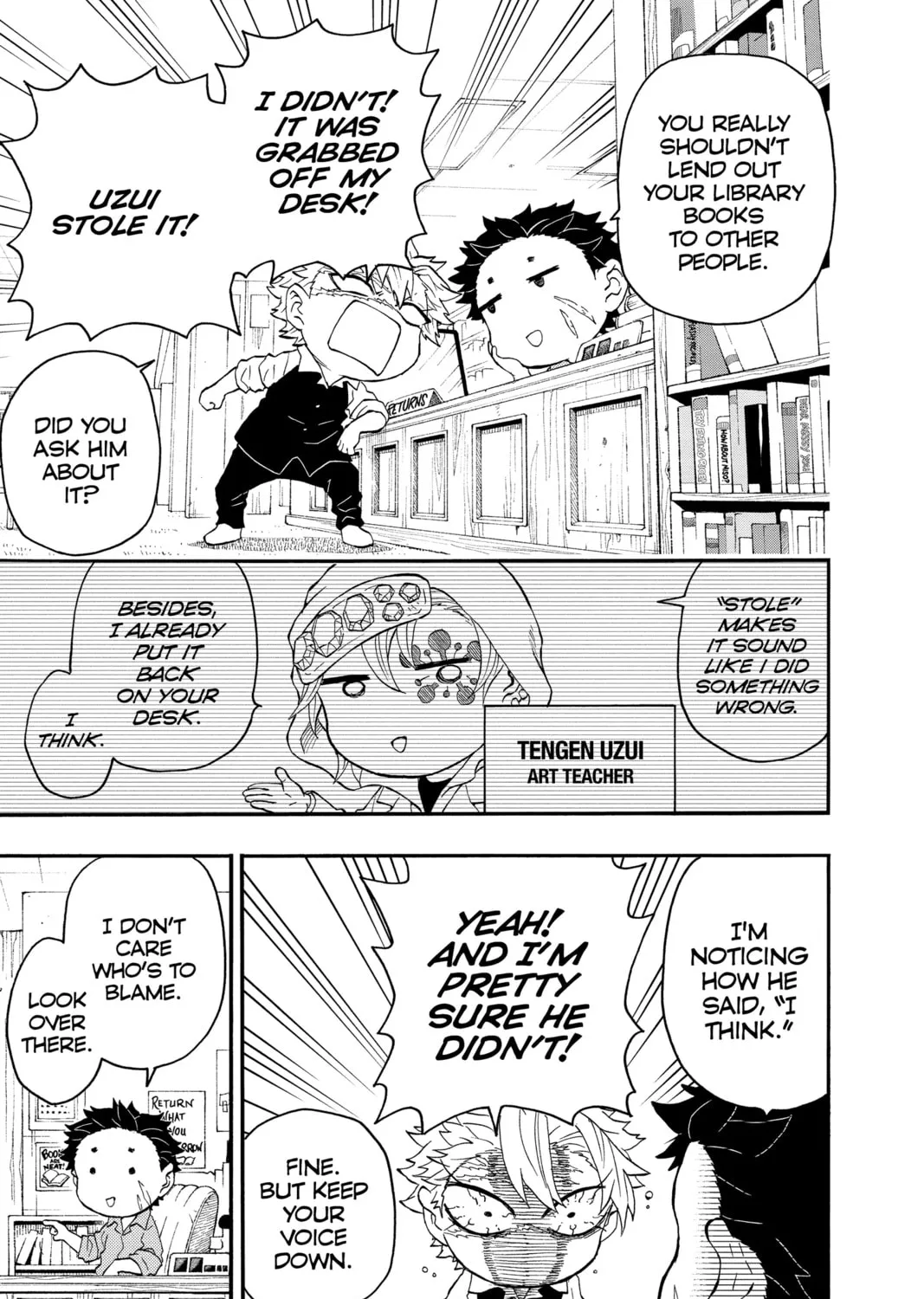 Demon Slayer: Kimetsu Academy Chapter 27 page 21 - 