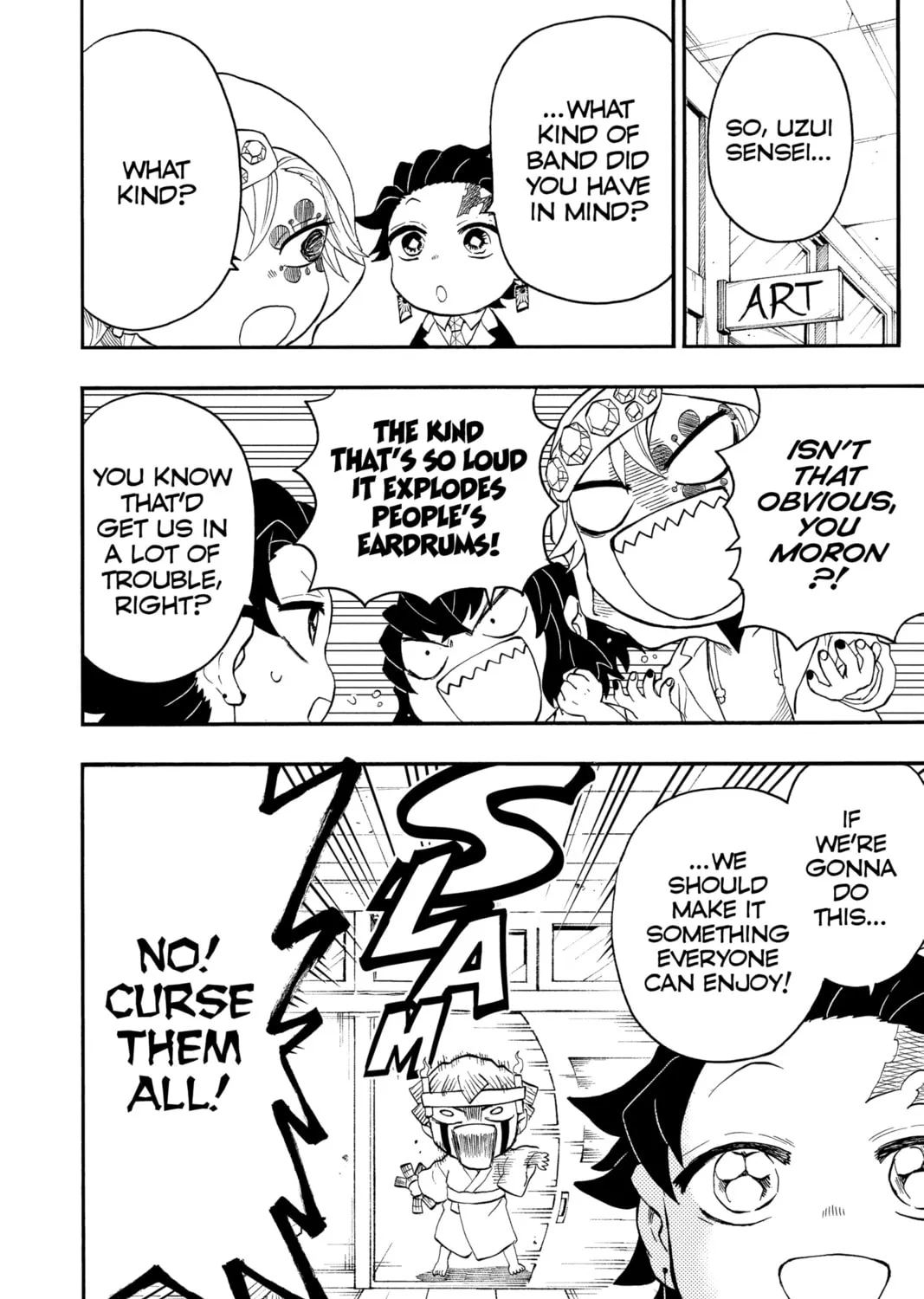 Demon Slayer: Kimetsu Academy Chapter 28 page 55 - 
