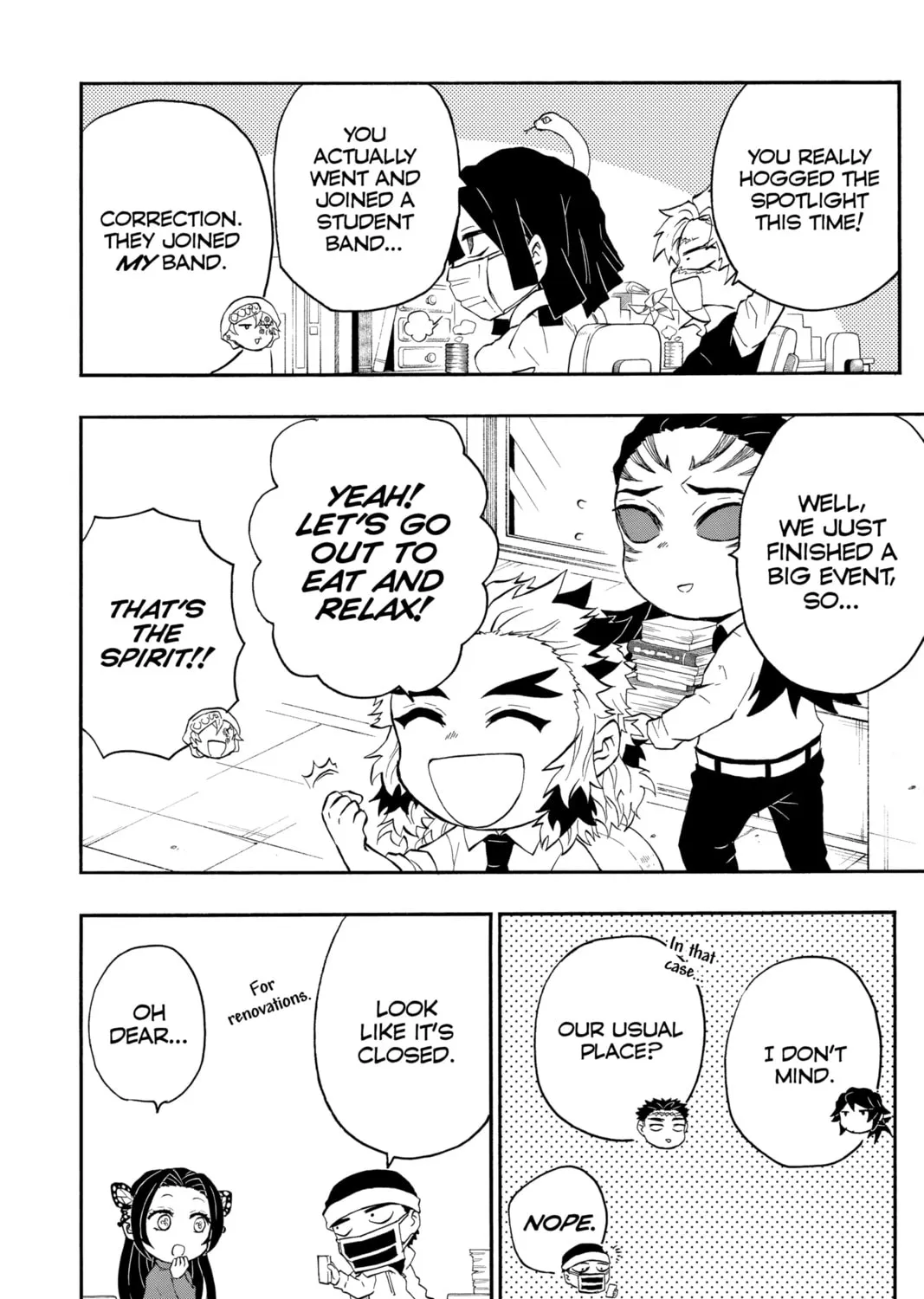 Demon Slayer: Kimetsu Academy Chapter 30.5 page 3 - 
